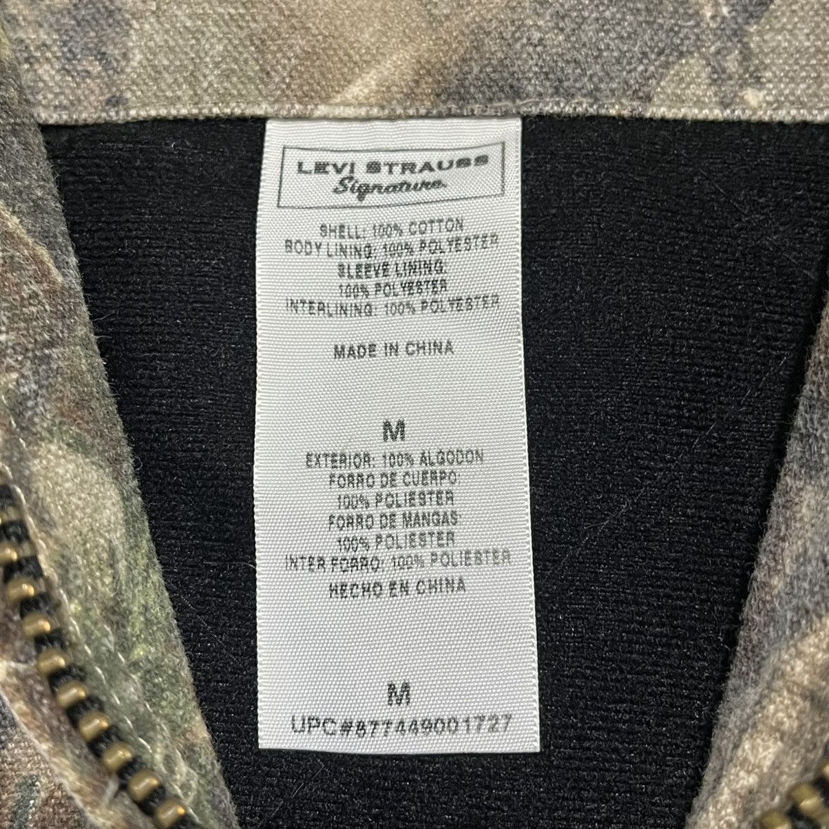 Levi's Vintage Levi Strauss Camo Hooded Jacket Canvas Workwear Size US M / EU 48-50 / 2 - 7 Thumbnail