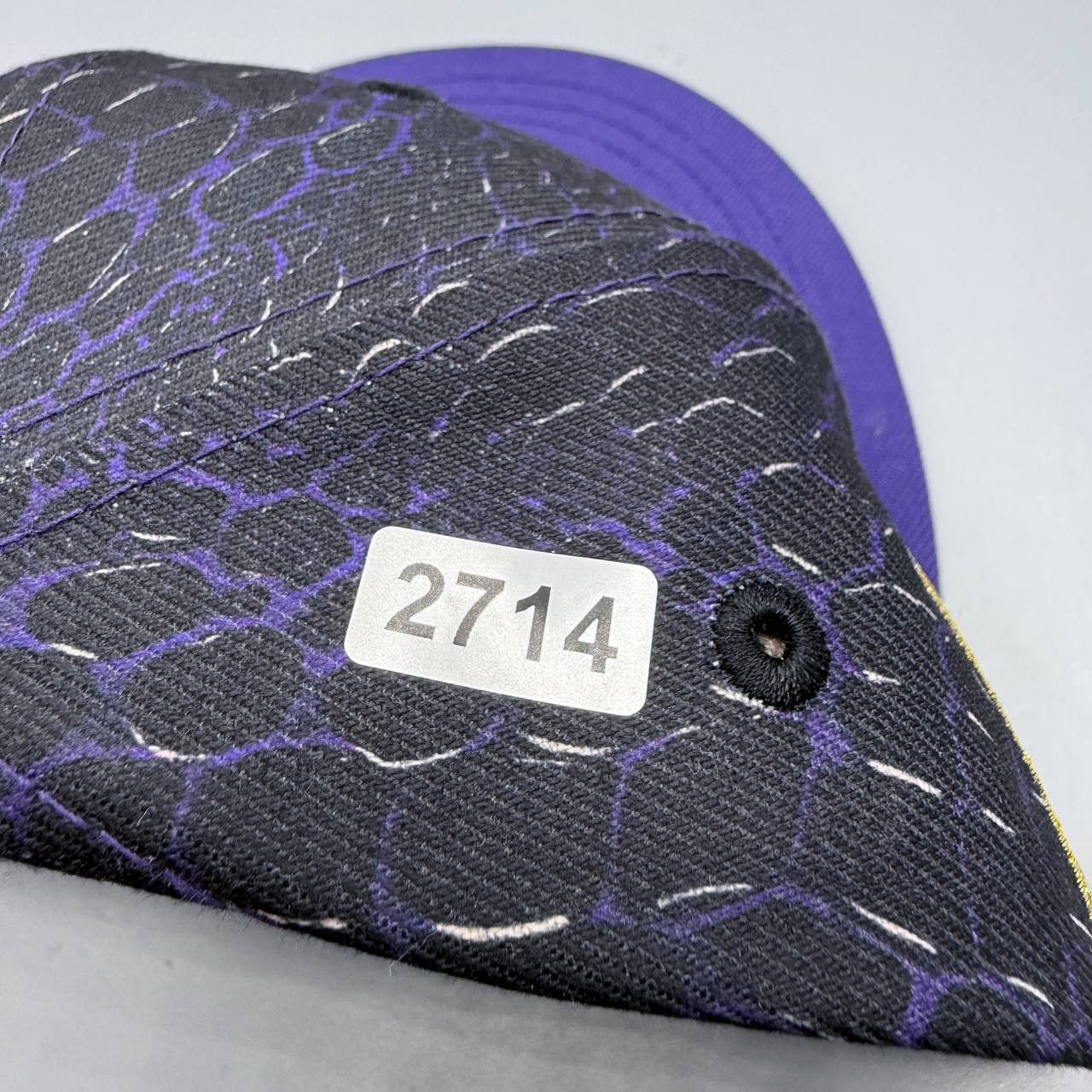 New Era Los Angeles LA Dodgers Hat 7 1/8 Black Mamba Fitted Hatclub Size ONE SIZE - 8 Thumbnail