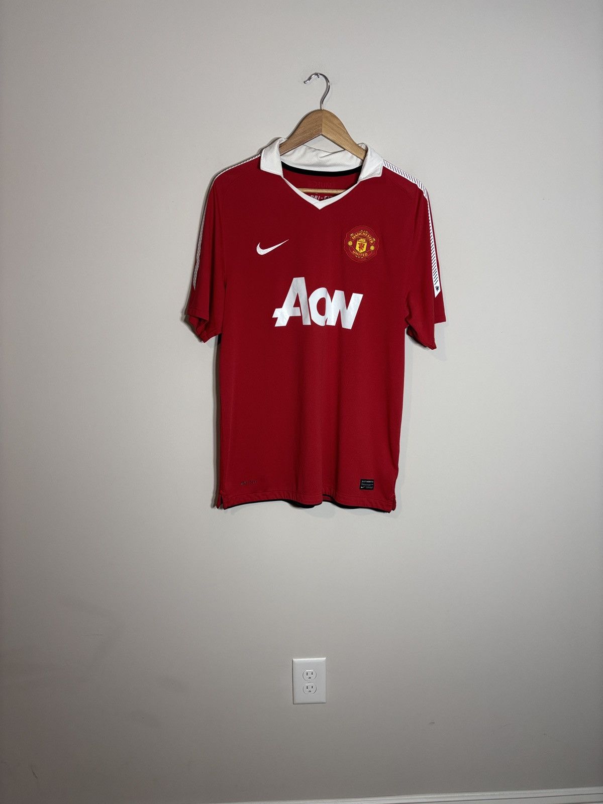 Nike Nike Manchester United Jersey Soccer Large Size US L / EU 52-54 / 3 - 1 Thumbnail
