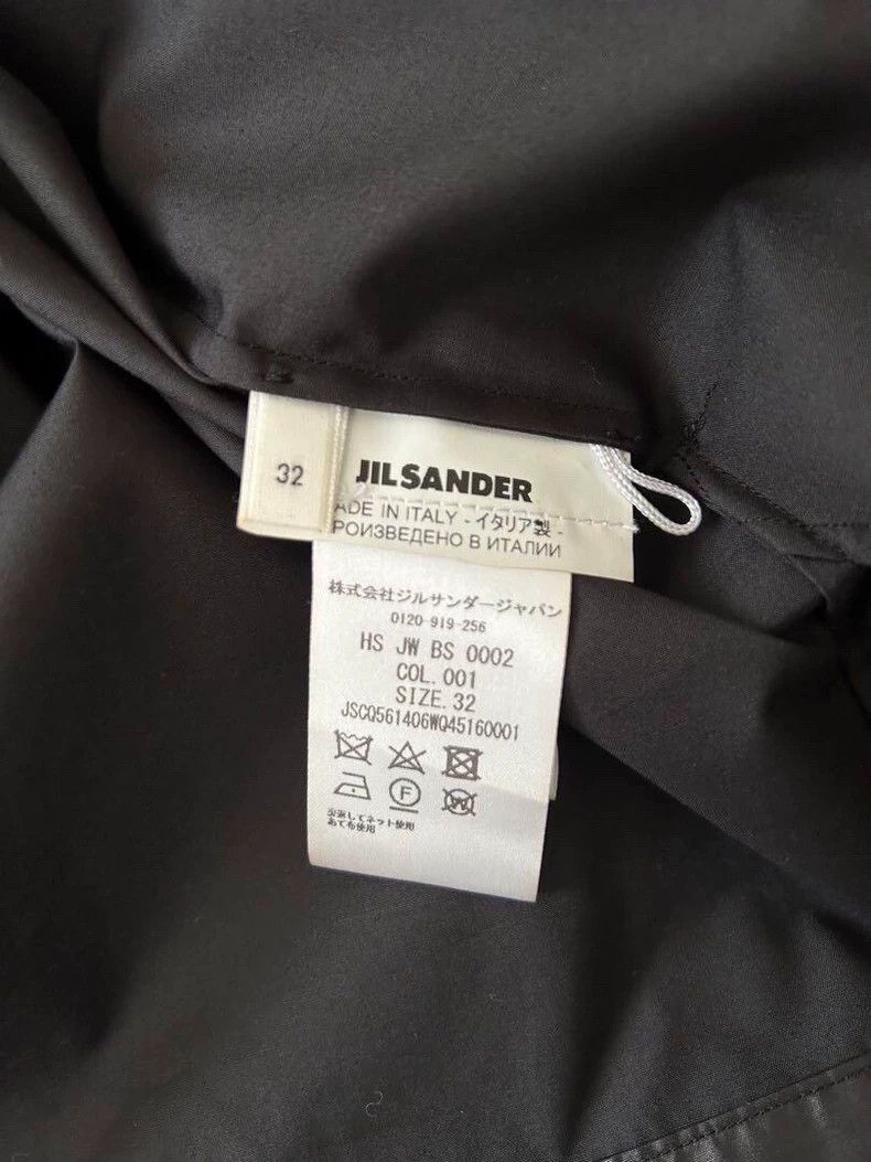 Jil Sander Jil Sander size 32 Black pleated shirt Size 4XL / US 24-26 - 6 Thumbnail