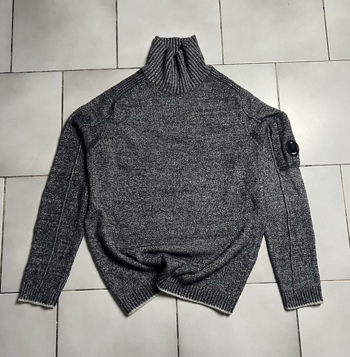 C.P. Company Pull col roulé en laine C.P. Company Homme gris Taille L Size US XXS / EU 40 - 5 Thumbnail
