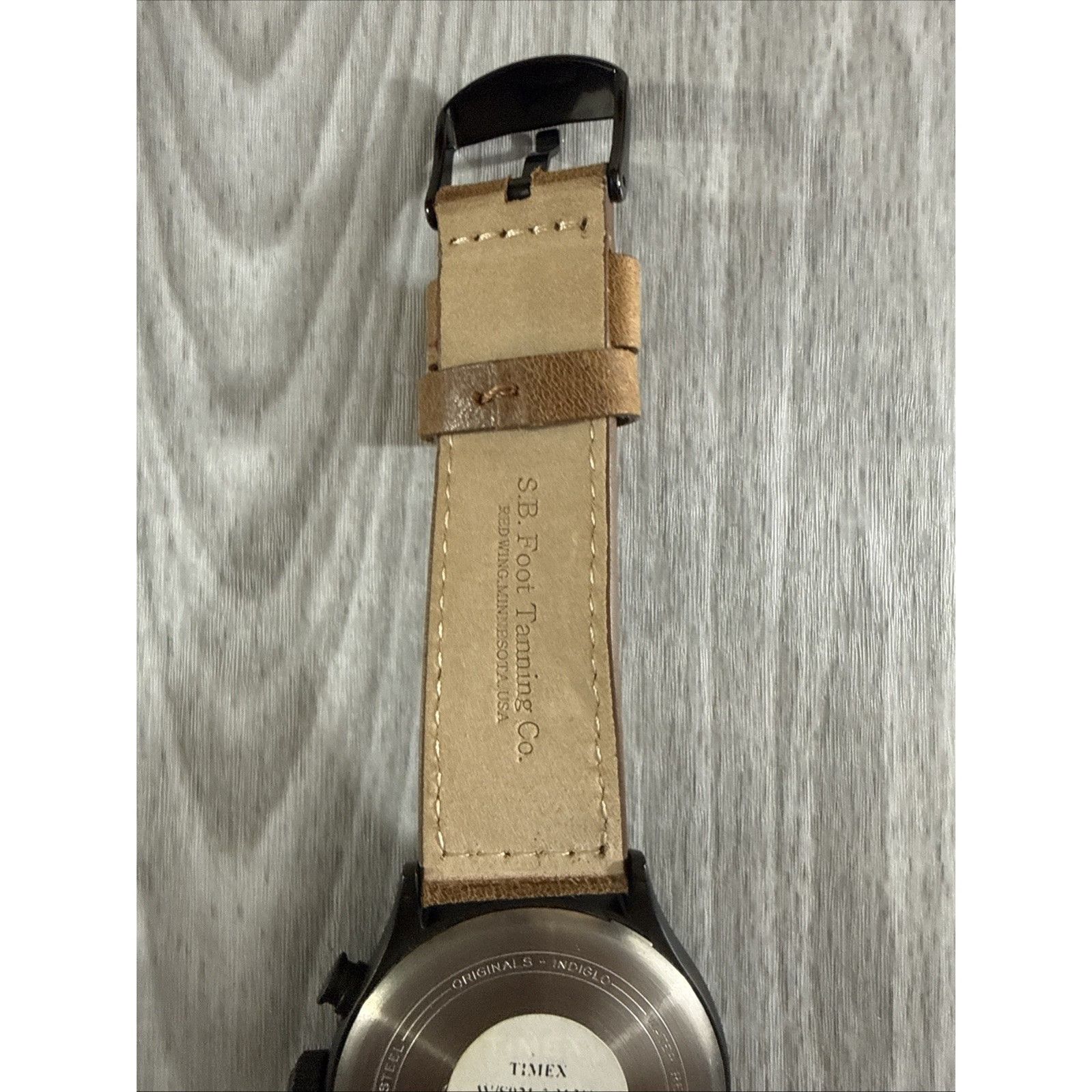 Timex Timex Waterbury Chronograph Red Wing Collab Leather Strap Sa Size ONE SIZE - 5 Thumbnail