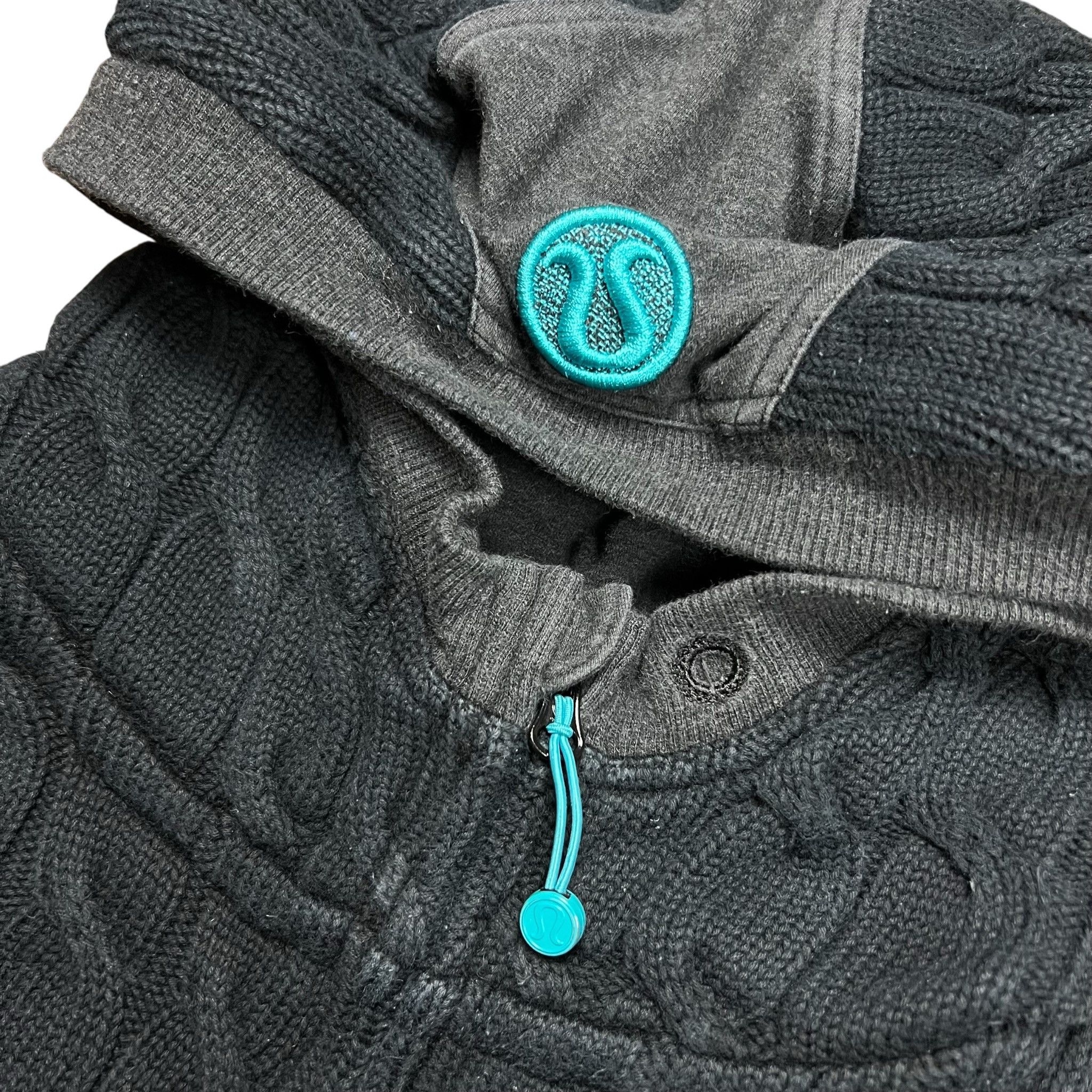 Lululemon Y2K Lululemon Fireside Scuba Cable Knit Full-zip Hoodie Size M / US 6-8 / IT 42-44 - 3 Thumbnail