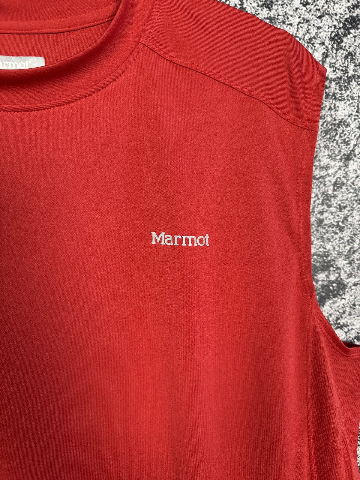 Marmot Men’s Marmot Tank Top Sleeveless Red Outdoor Size XXL Size US XXL / EU 58 / 5 - 7 Thumbnail