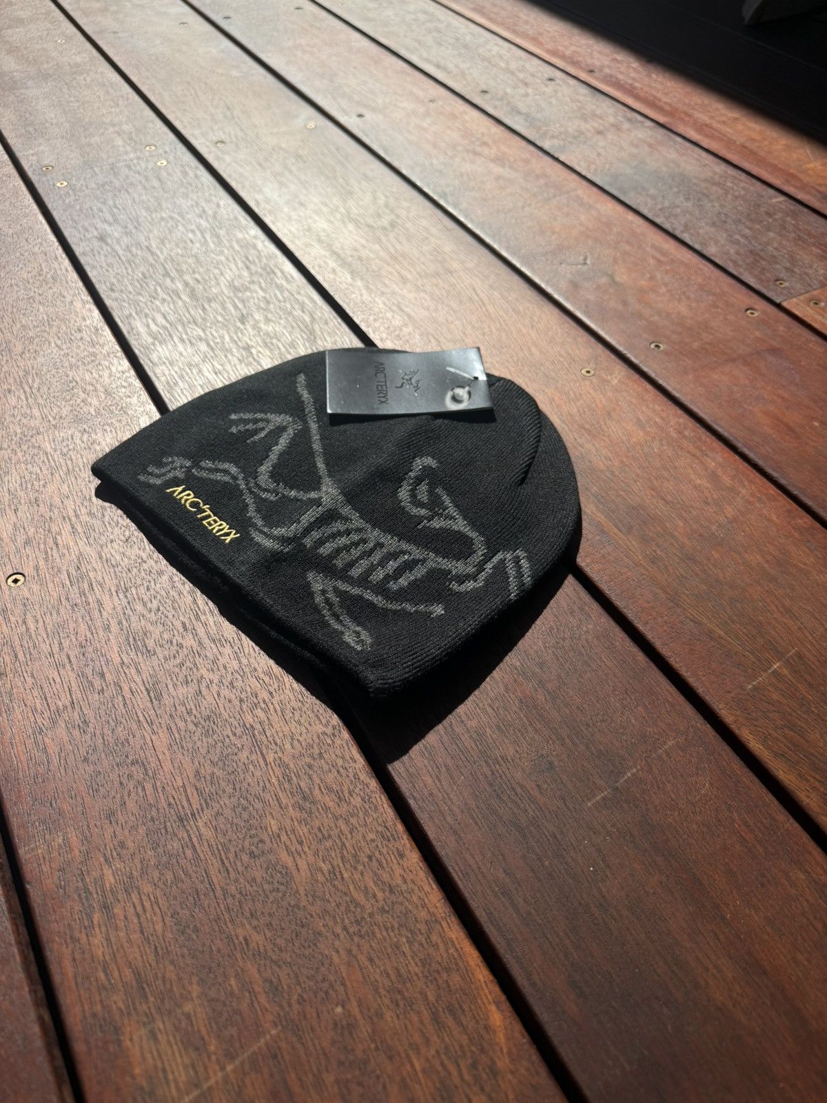 Other Bird Logo Beanie - Black & Gold Size ONE SIZE - 4 Thumbnail