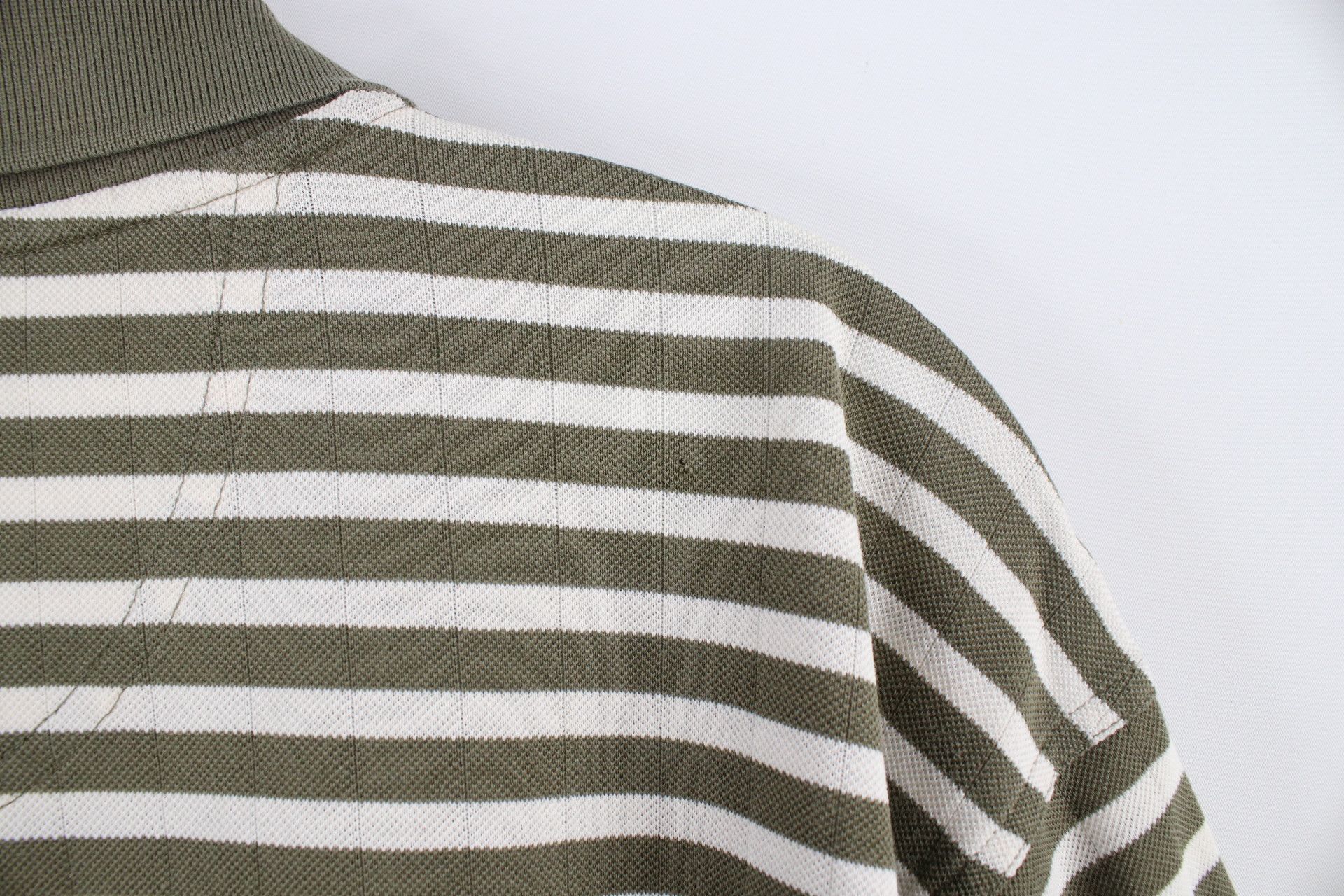 Vintage Vintage Adidas Golf Faded Striped Collared Polo Shirt Green Size US XL / EU 56 / 4 - 8 Thumbnail