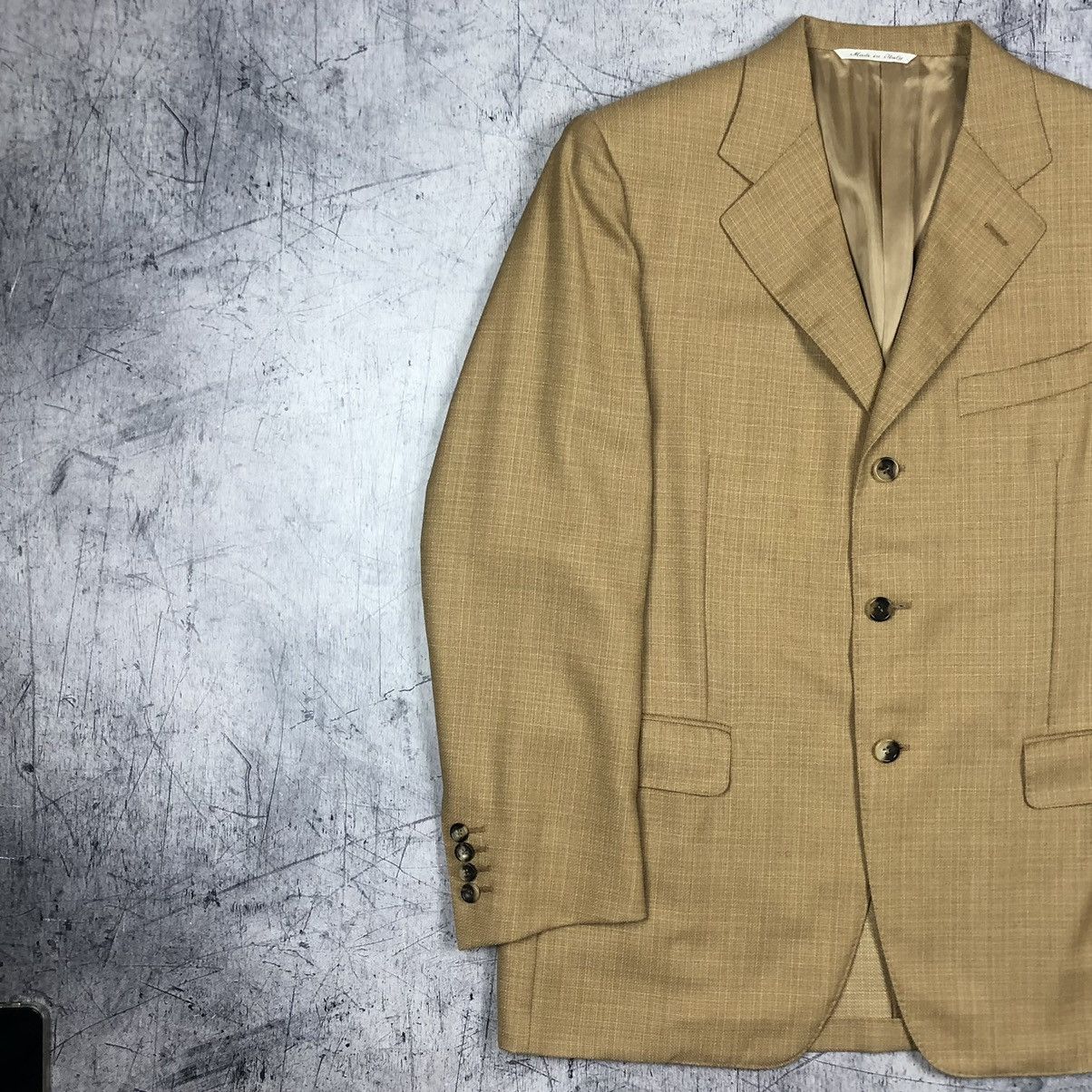 Canali Vintage Canali Haffke Pure Wool Italy Blazer sport coat og Size 50R - 9 Thumbnail