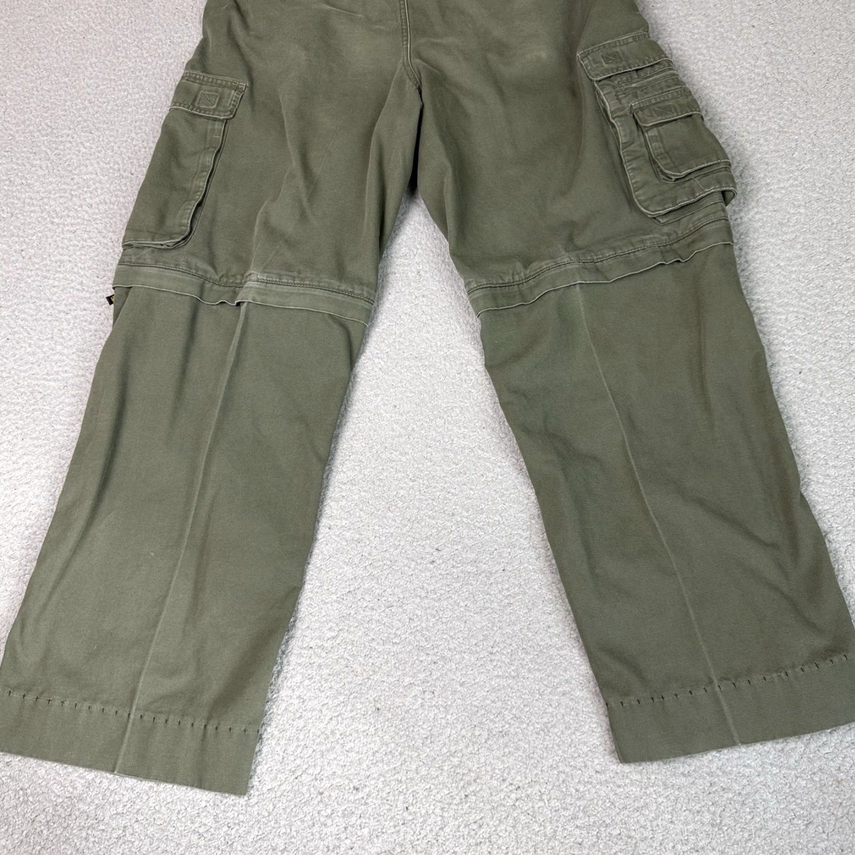 Vintage VINTAGE Boy Scouts of America Pants Men’s 36 Olive Cargo Convertible Outdoor Distressed Mens Size US 36 / EU 52 - 7 Thumbnail