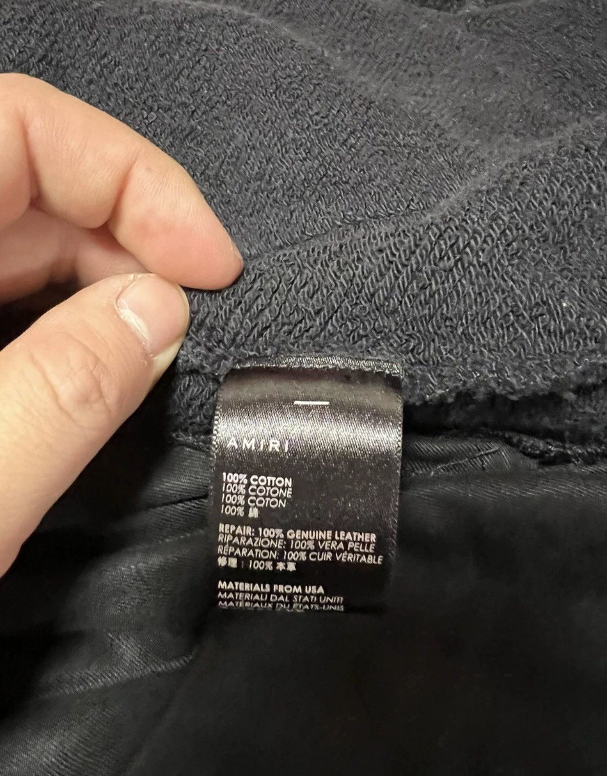 Amiri Amiri erosion destroys sports pants 2412-Nextarrow Size US 36 / EU 52 - 7 Thumbnail