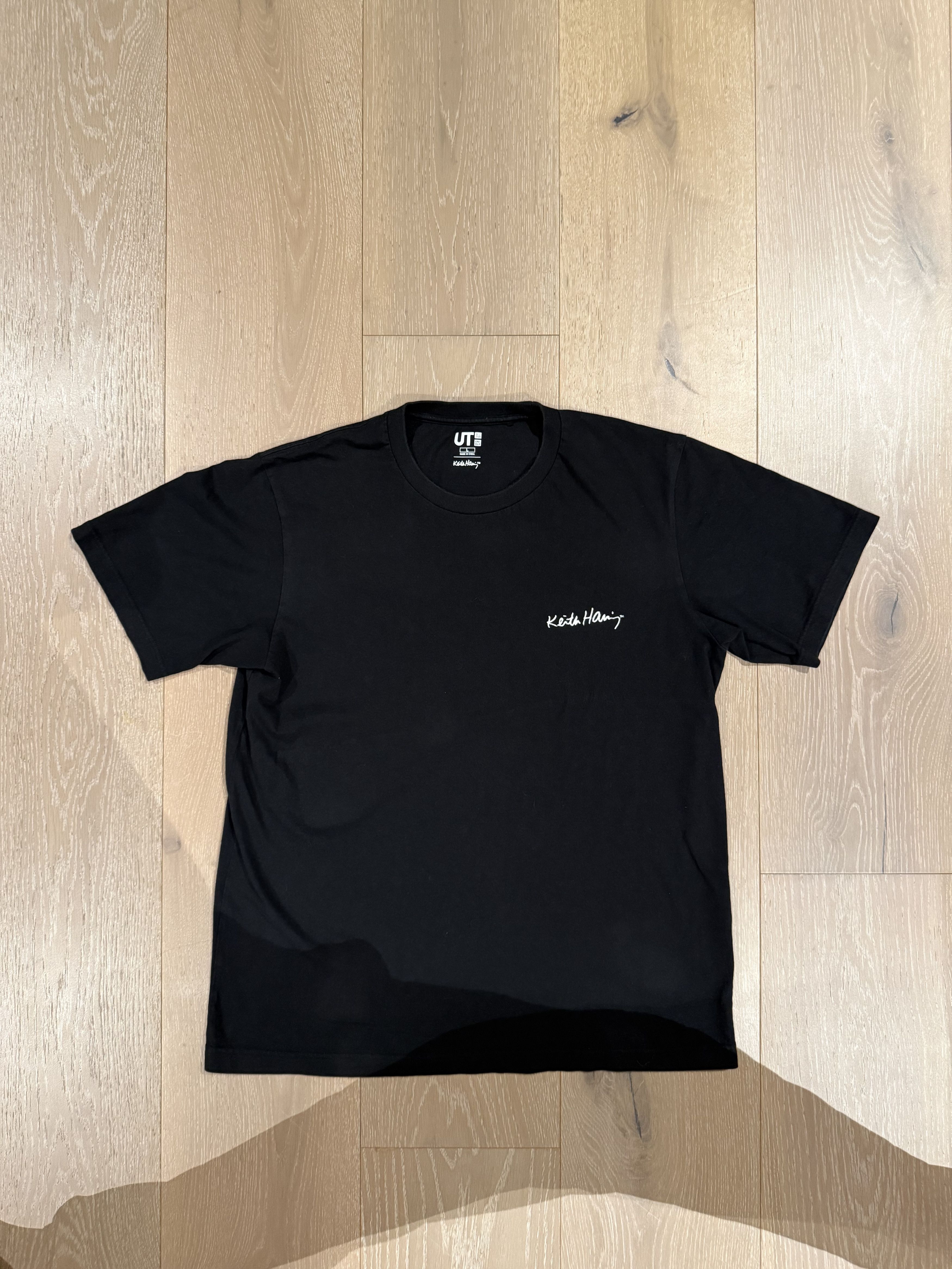 Uniqlo 💚 Uniqlo x Keith Haring Tokyo Short Sleeve Tee Black Size US L / EU 52-54 / 3 - 7 Thumbnail