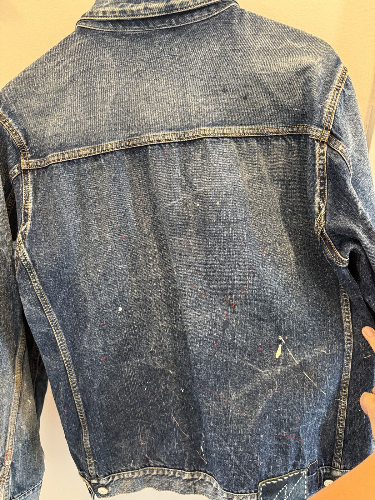Visvim I.C.T 101 Denim Jacket Dry Size US XL / EU 56 / 4 - 8 Thumbnail