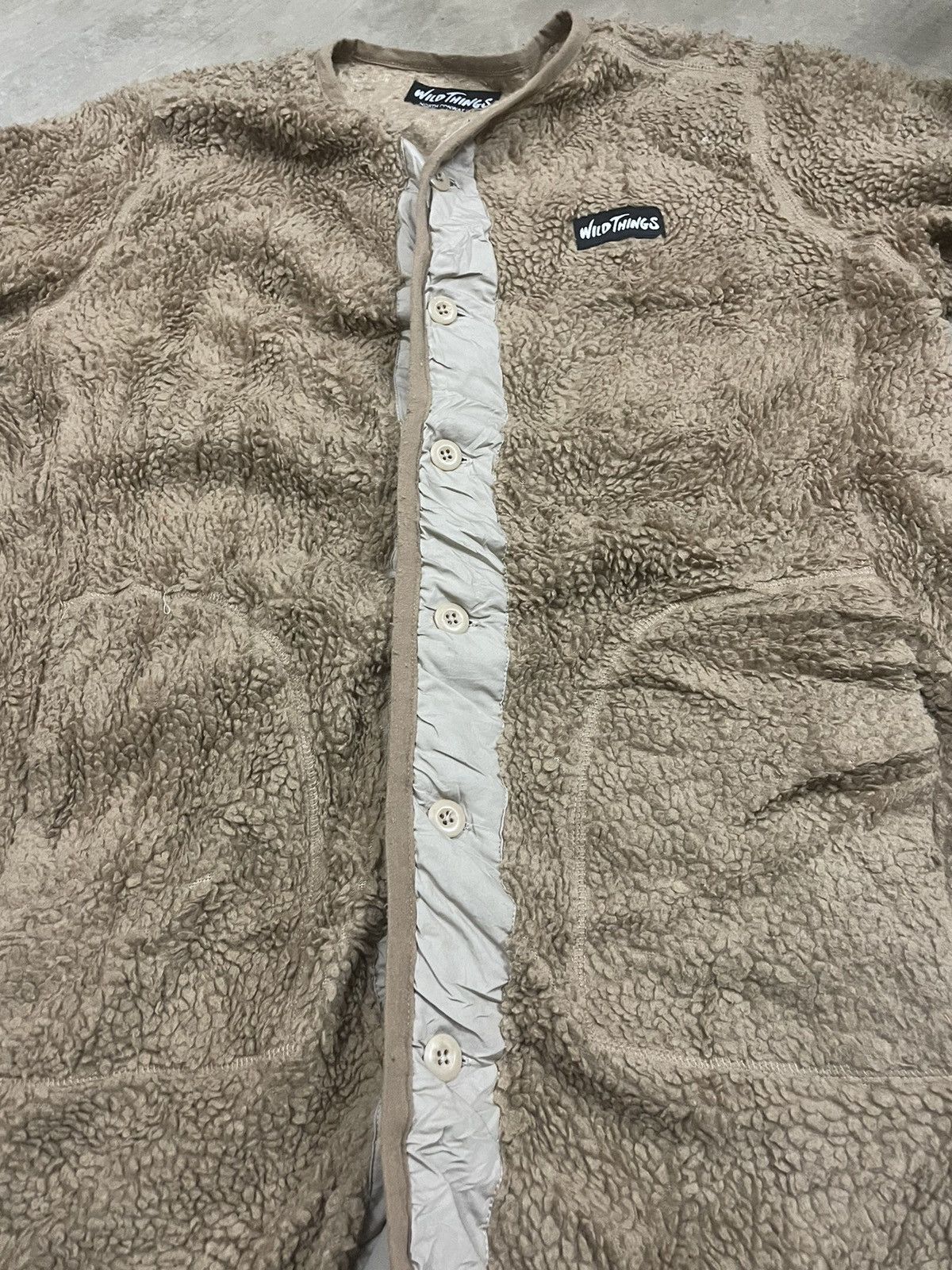 Wild Things 🔥 Rare🔥Wild Thing Fleece with Sheep Skin Outdoor Wear Size US M / EU 48-50 / 2 - 5 Thumbnail