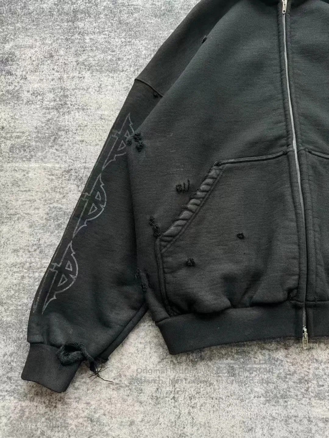 Balenciaga Balenciaga Paris Tower Zip Jacket. Size US XXS / EU 40 - 3 Thumbnail