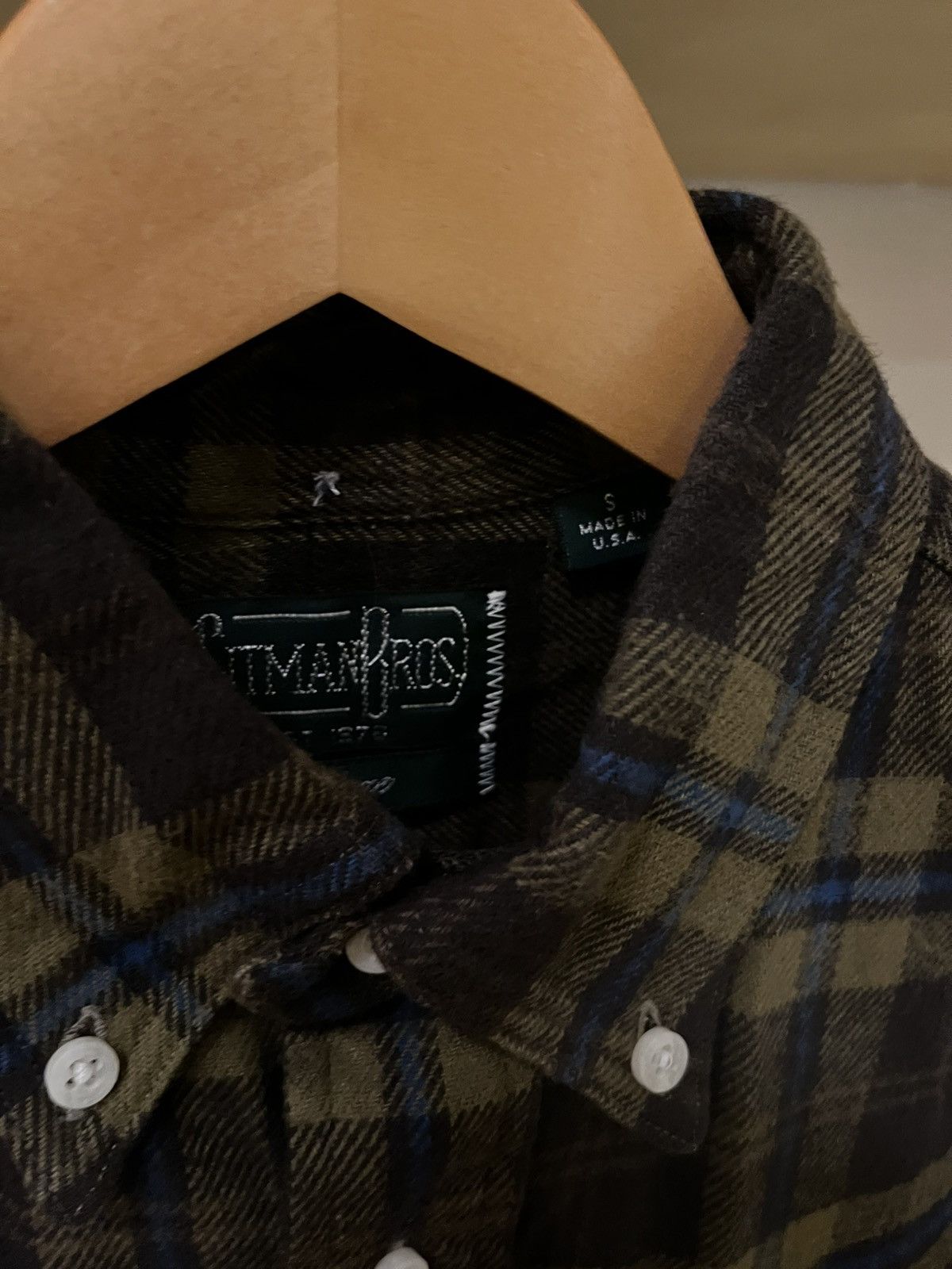 Gitman Bros. Vintage Gitman Bros Vintage Flannel Shirt miUSA size Small Size US S / EU 44-46 / 1 - 2 Thumbnail
