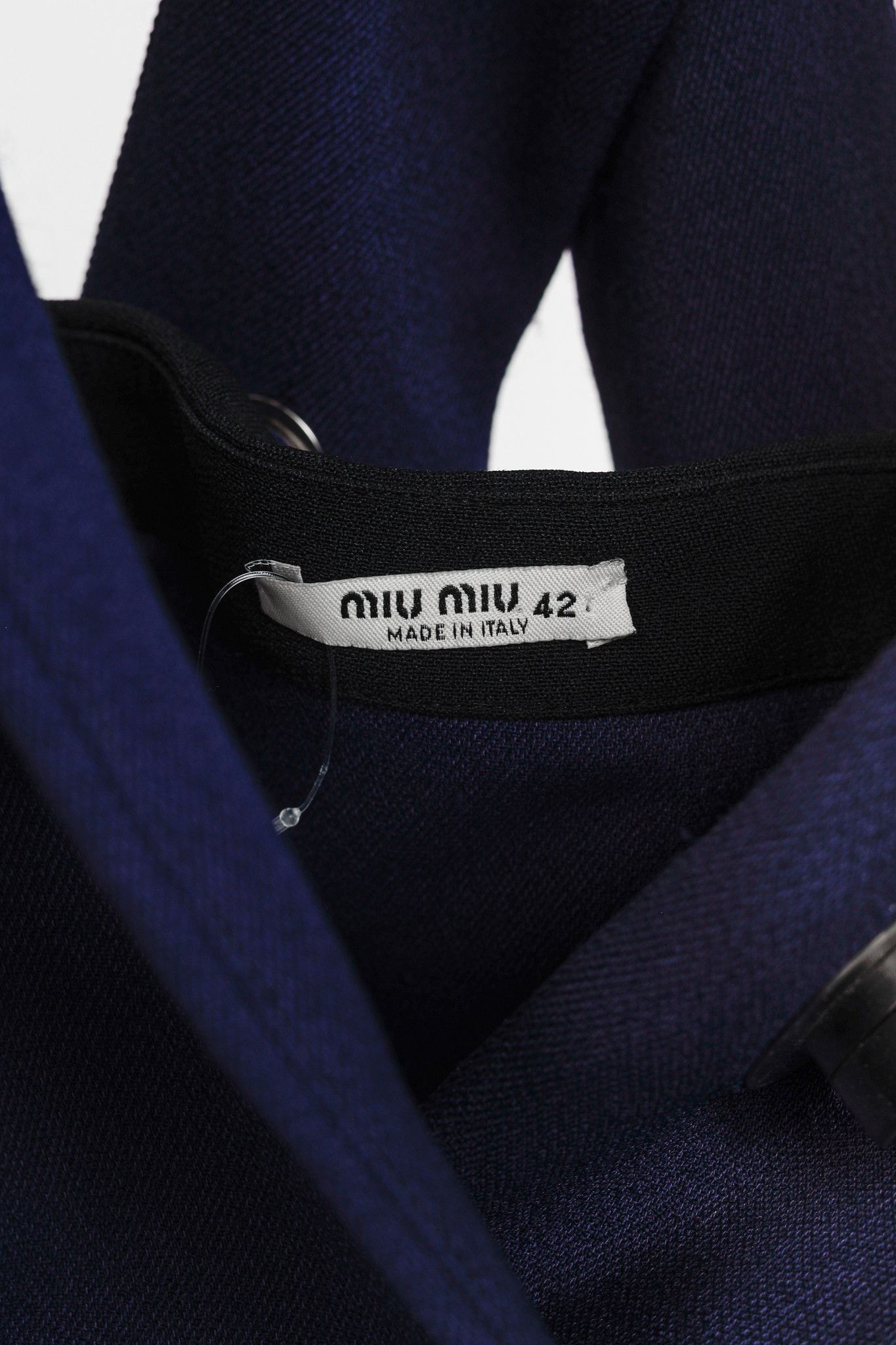 Miu Miu Miu Miu Cruise 2010 Viscose Crepe Crytal-Toggle Mini Dress Size M / US 6-8 / IT 42-44 - 7 Thumbnail