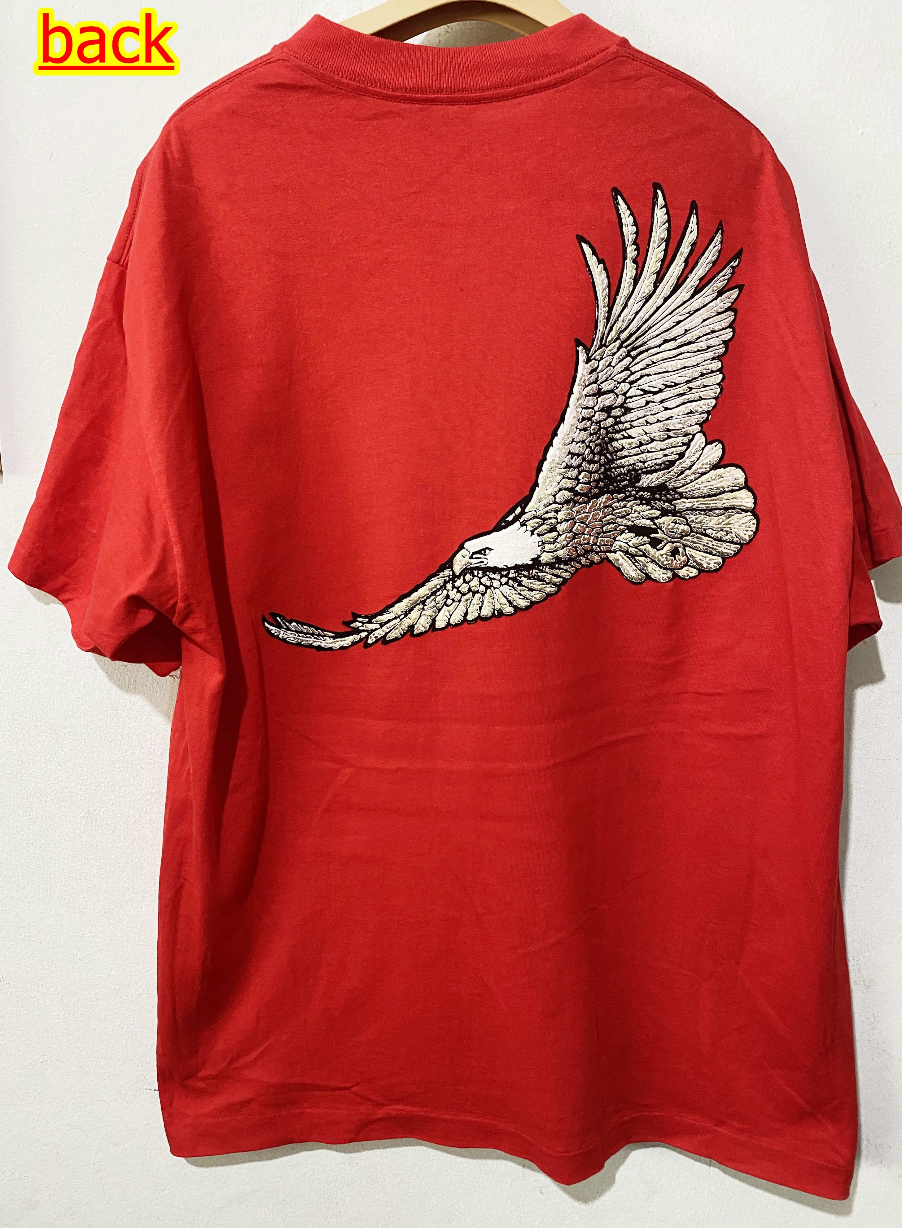 Marlboro × Vintage Vintage 90s Winston Cigarettes Pocket Tee Size US XL / EU 56 / 4 - 1 Thumbnail