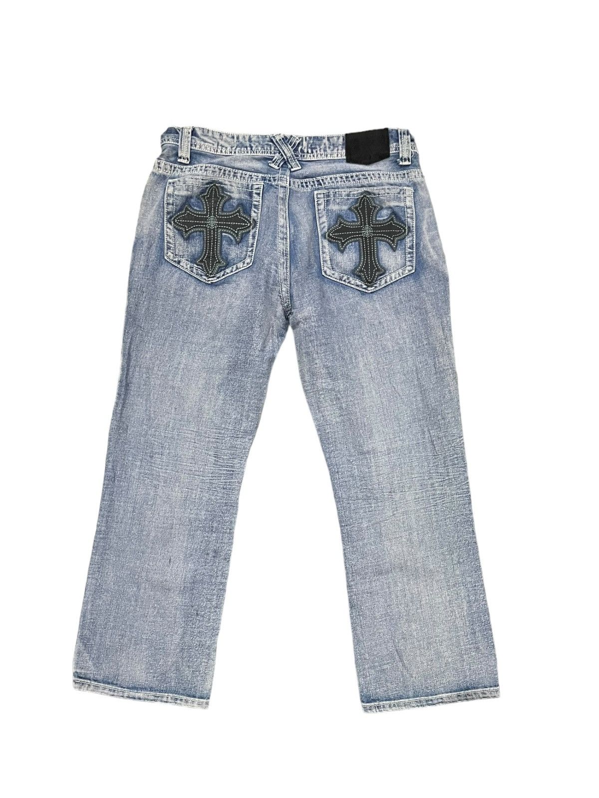 Hysteric glamour × jeans ロンT L blue-denim-jeans-hysteric-