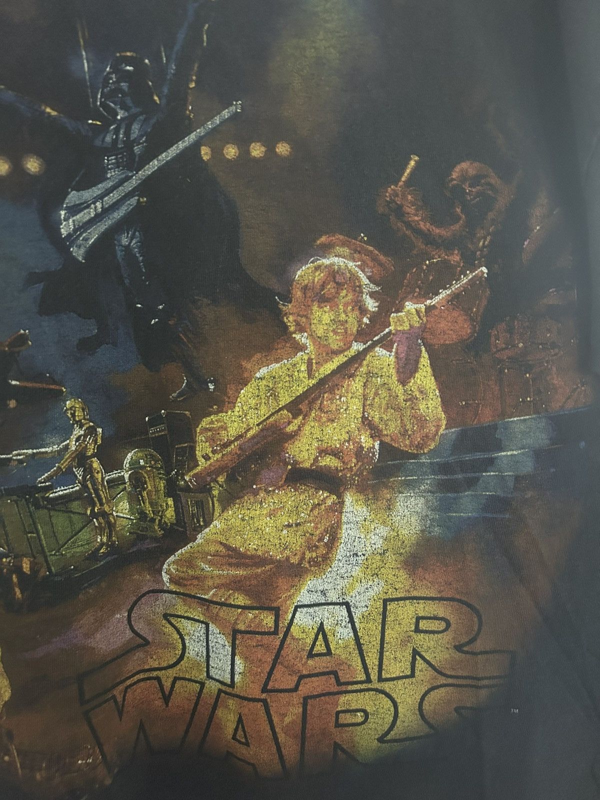 Star Wars Vintage Star Wars Rock Band Graphic T-shirt Size US XL / EU 56 / 4 - 5 Thumbnail