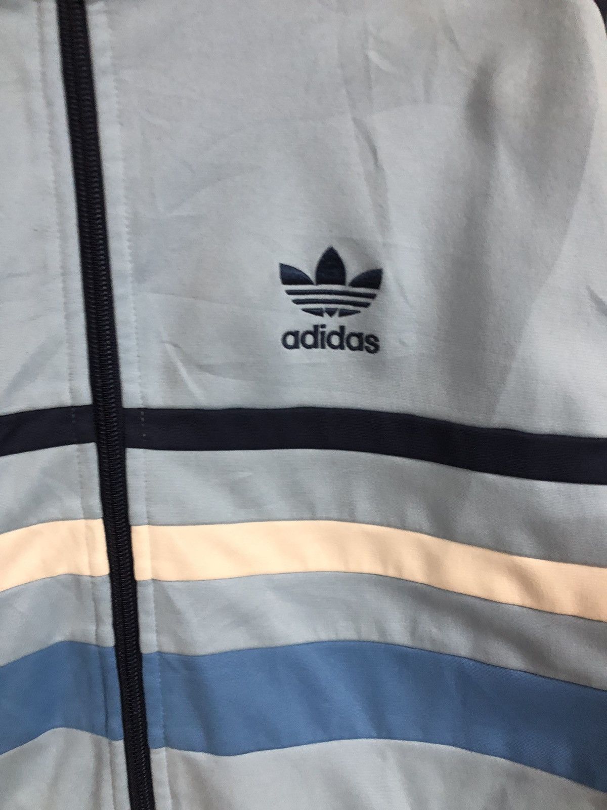 Adidas × Vintage Vintage 90’s Sweater Adidas Trofail Zipper Embroided Size US M / EU 48-50 / 2 - 3 Thumbnail