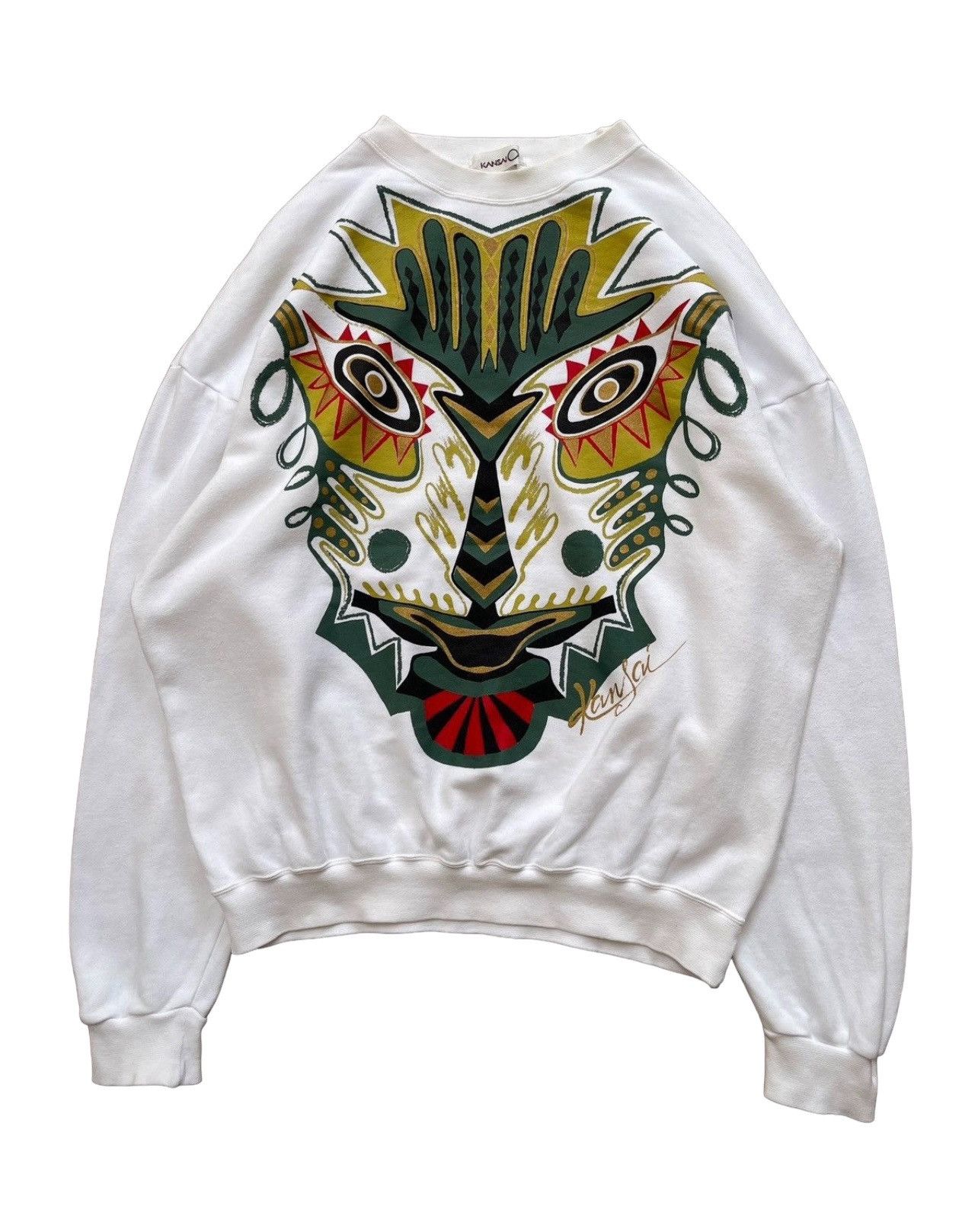 Kansai Yamamoto Vintage Kansai O2 Crewneck Sweatshirt Size US M / EU 48-50 / 2 - 1 Thumbnail