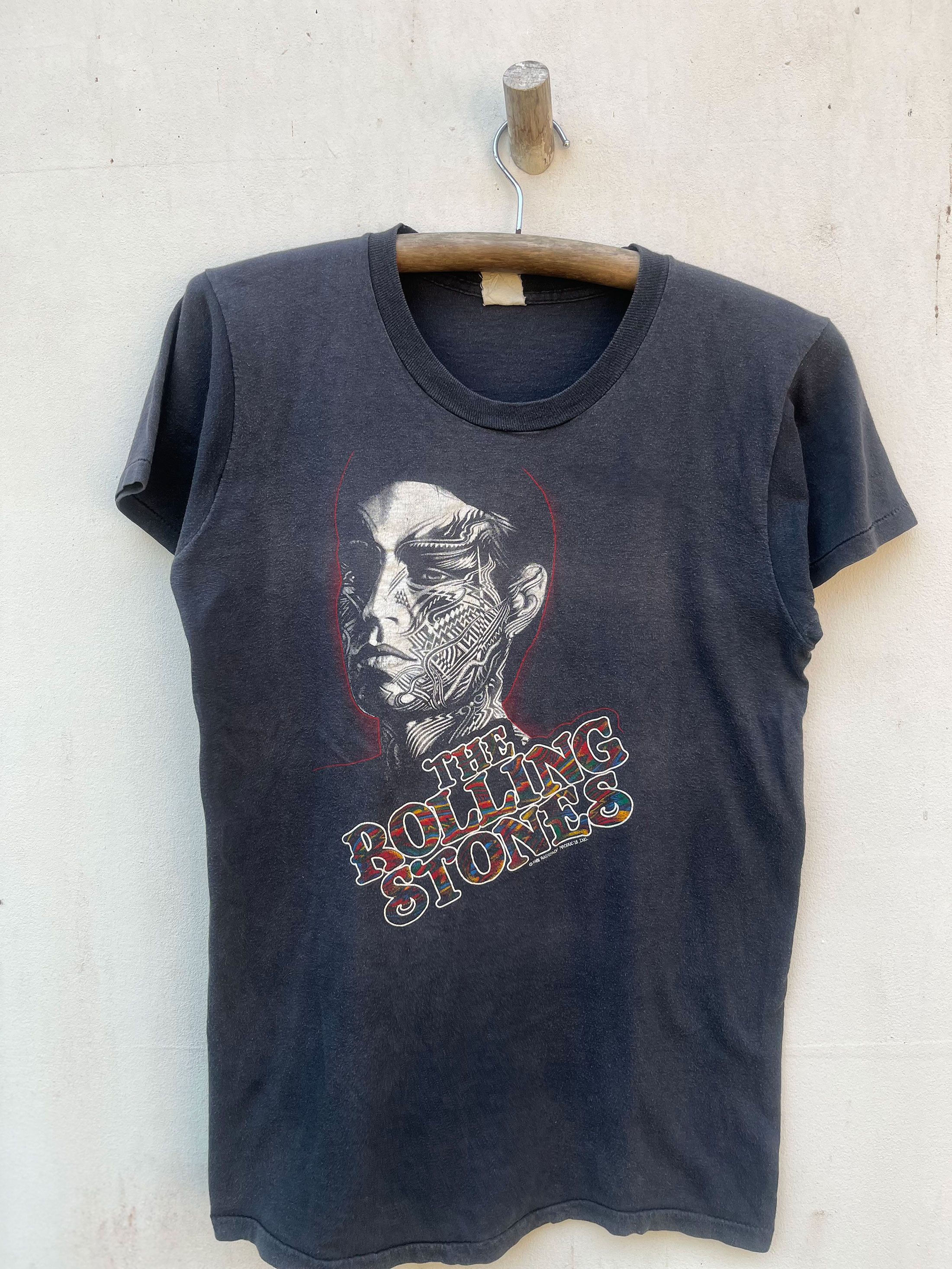 Band Tees Vintage Rolling Stones 80s Tatoo You Promo Album Tour Size US L / EU 52-54 / 3 - 1 Thumbnail