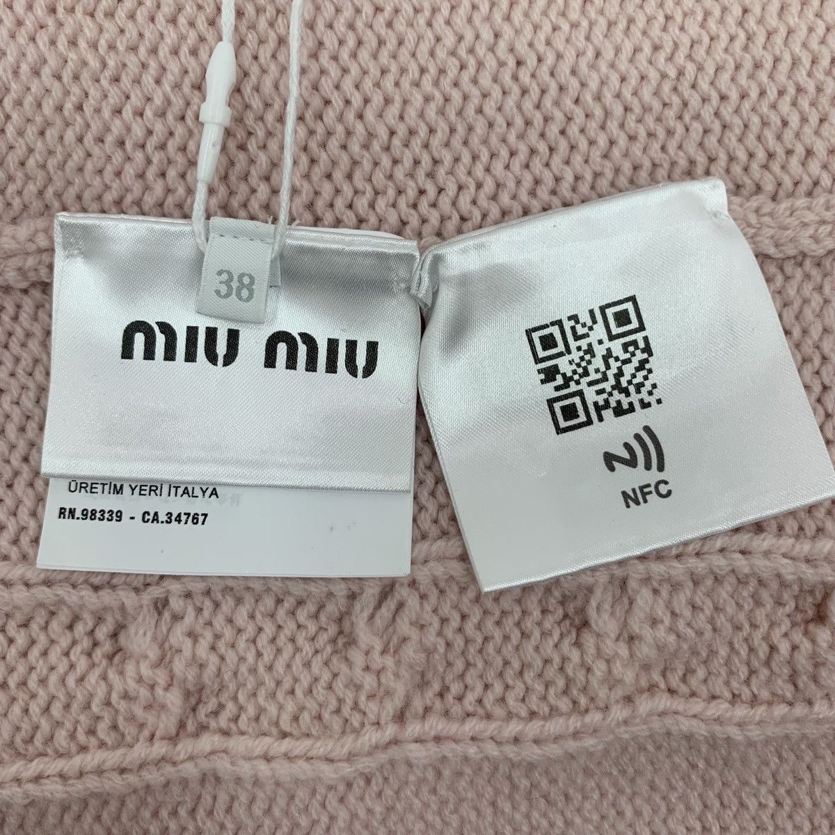 Miu Miu Miu Miu Cashmere Turtleneck Long Sleeve Knit Sweater K26WX Size S / US 4 / IT 40 - 6 Thumbnail