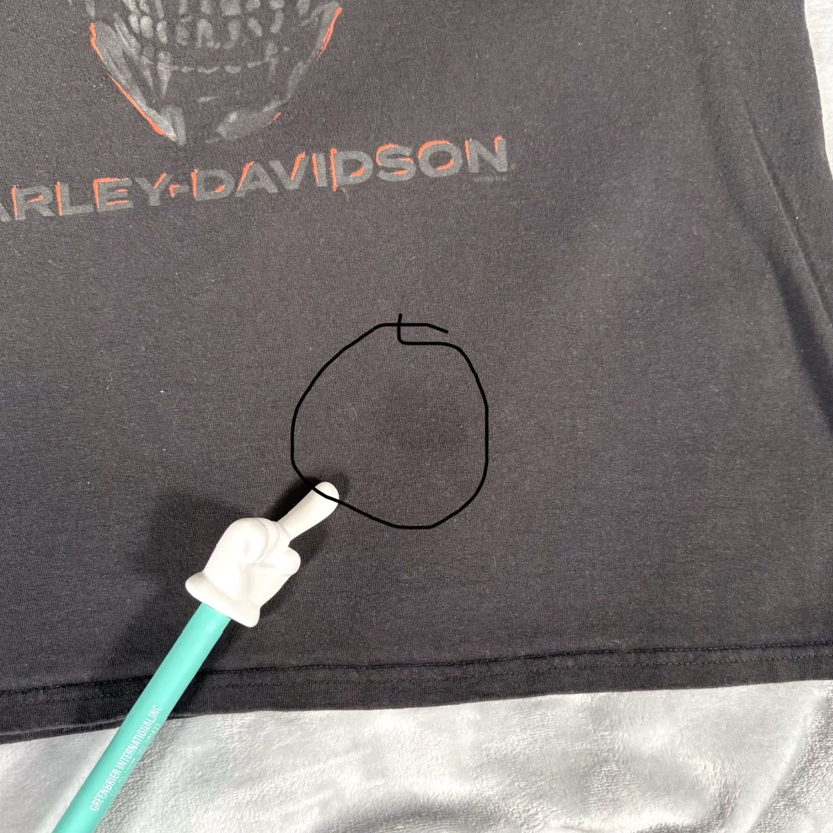Harley Davidson VINTAGE Harley-Davidson Biker Big Skull T Shirt Mens 2XL Double-Sided Faded Black Size US XXL / EU 58 / 5 - 2 Thumbnail