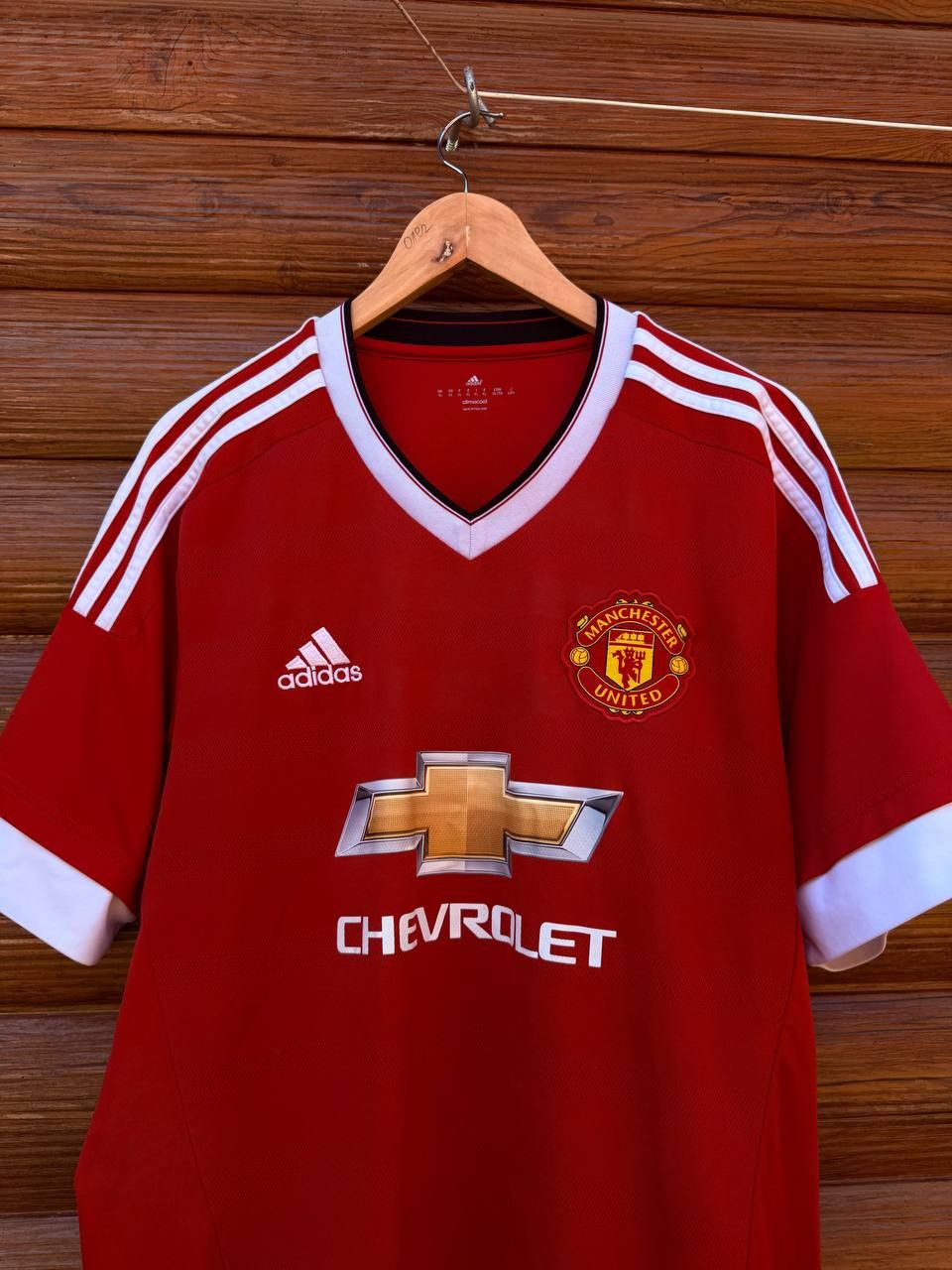 Adidas MANCHESTER UNITED HOME FOOTBALL SHIRT SOCCER JERSEY ADIDAS Size US XL / EU 56 / 4 - 2 Thumbnail
