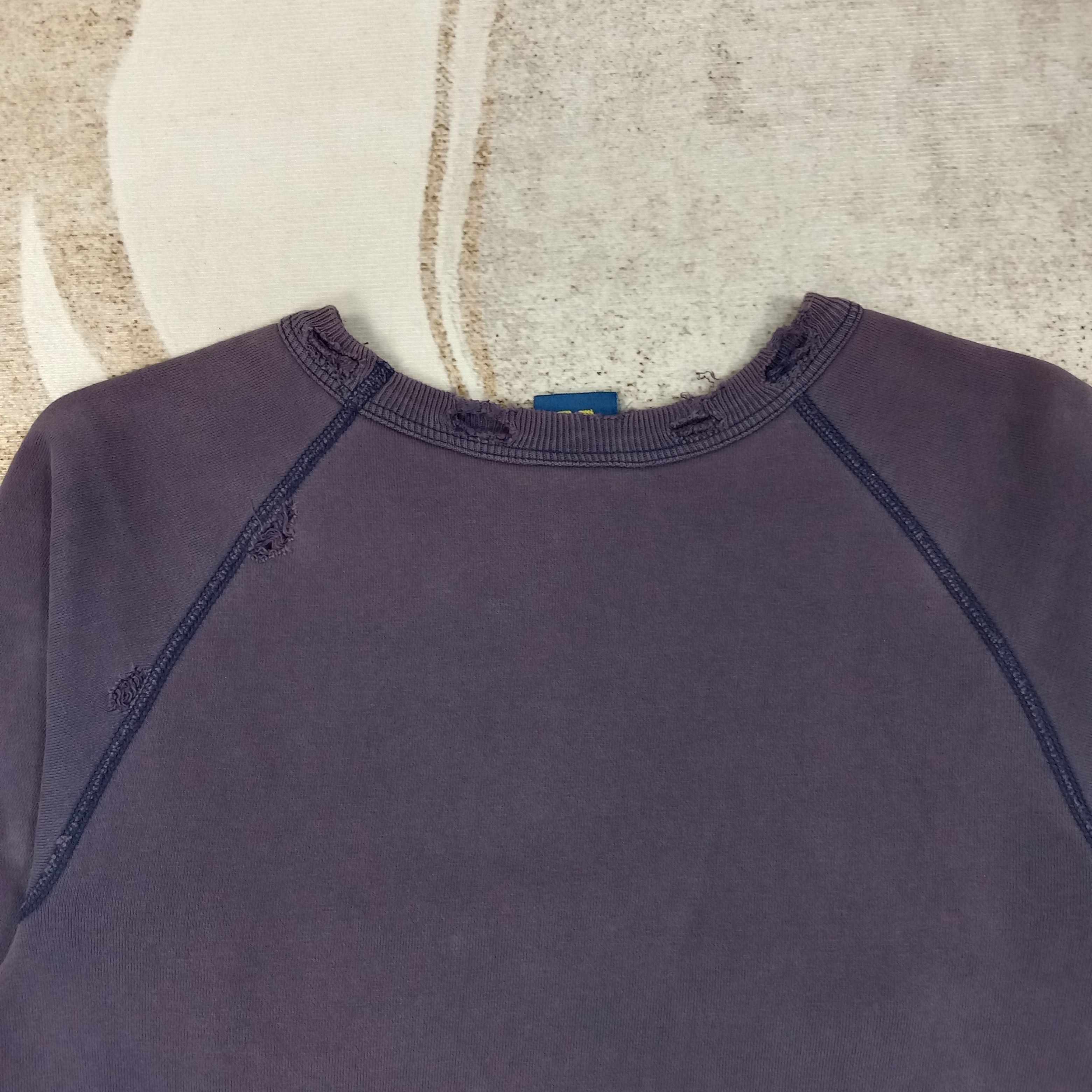 Hysteric Glamour Hysteric Glamour Distressed Style Sweatshirt C260N1 Size US XS / EU 42 / 0 - 5 Thumbnail