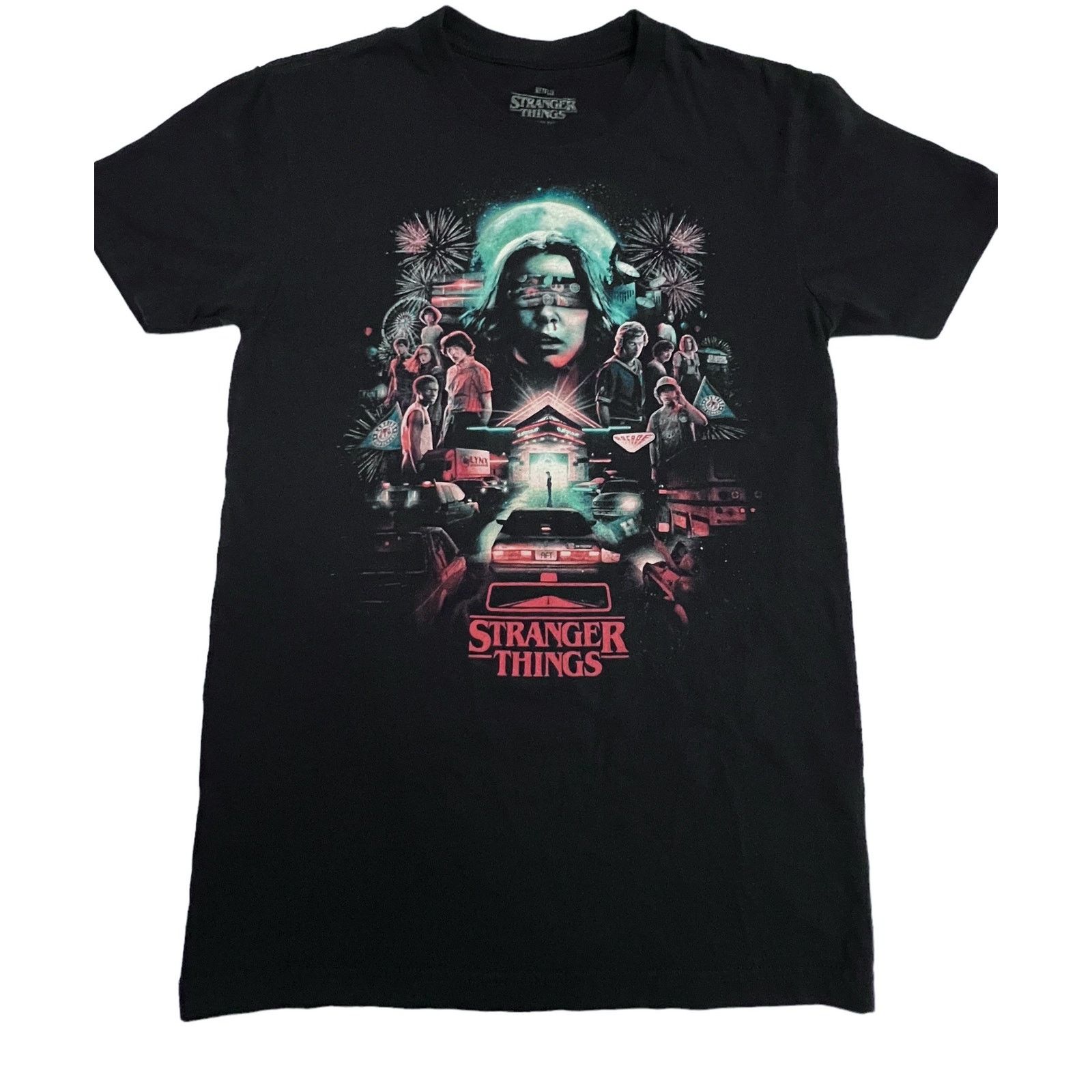 Other Stranger Things Drive Into Experience T-Shirt Netflix Promo Size US XS / EU 42 / 0 - 1 Thumbnail