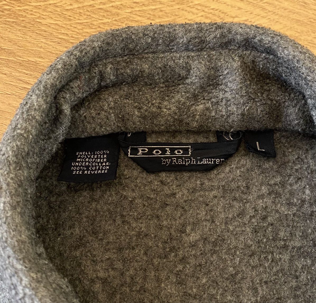 Polo Ralph Lauren Polo Ralph Lauren Fleece Jacket x Vintage Size US L / EU 52-54 / 3 - 5 Thumbnail