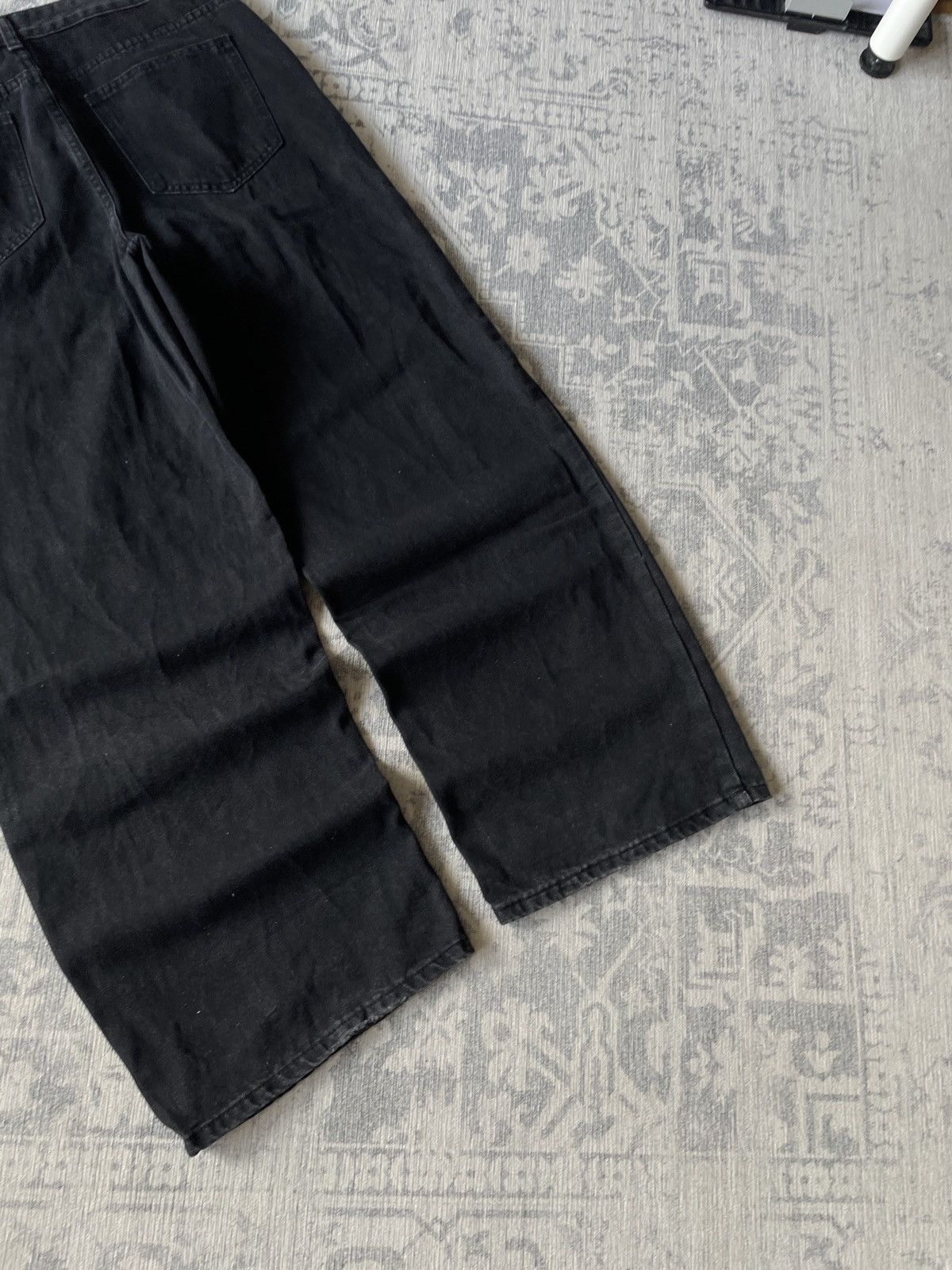 Japanese Brand × Vintage Vintage Baggy Wide Jeans Washed Faded Denim Flared Hype Y2K Size US 32 / EU 48 - 9 Thumbnail