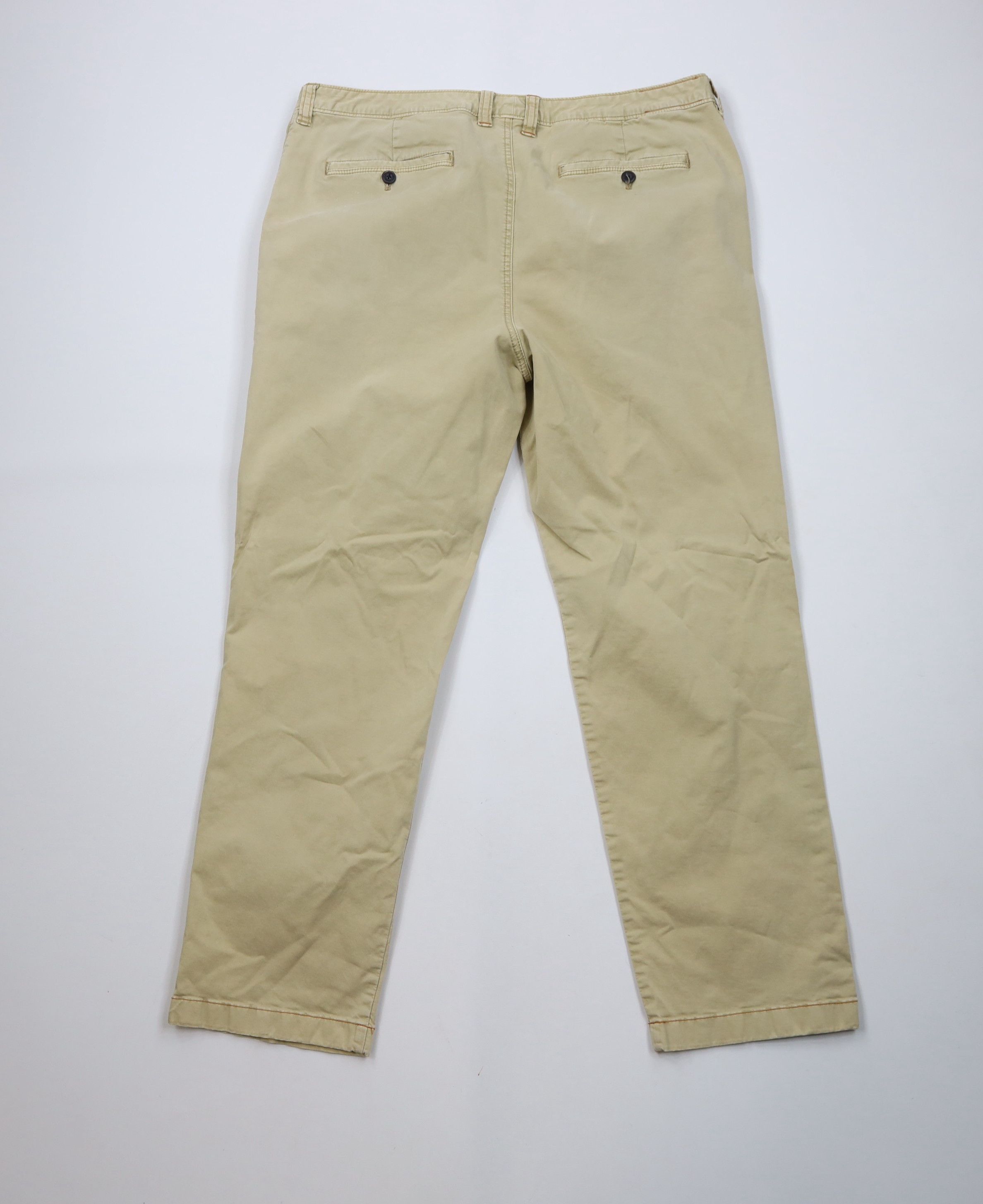 Tommy Bahama × Vintage Vintage Tommy Bahama Stretch Straight Leg Chino Pants Beige Size US 36 / EU 52 - 10 Thumbnail