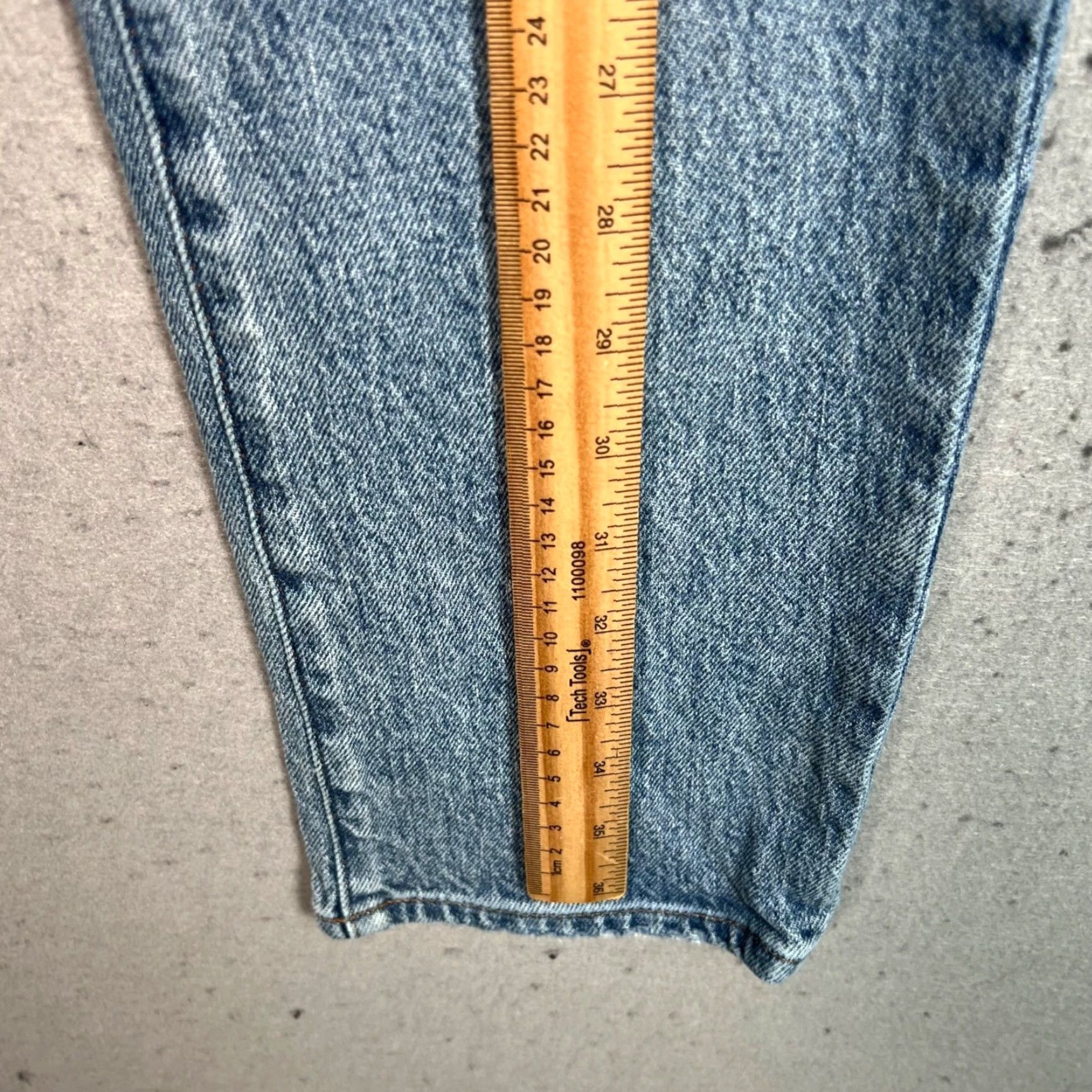 Madewell Madewell Jeans Vintage The Perfect Fit Blue Denim Tapered 26 Adult Womens Size 26" / US 2 / IT 38 - 6 Thumbnail