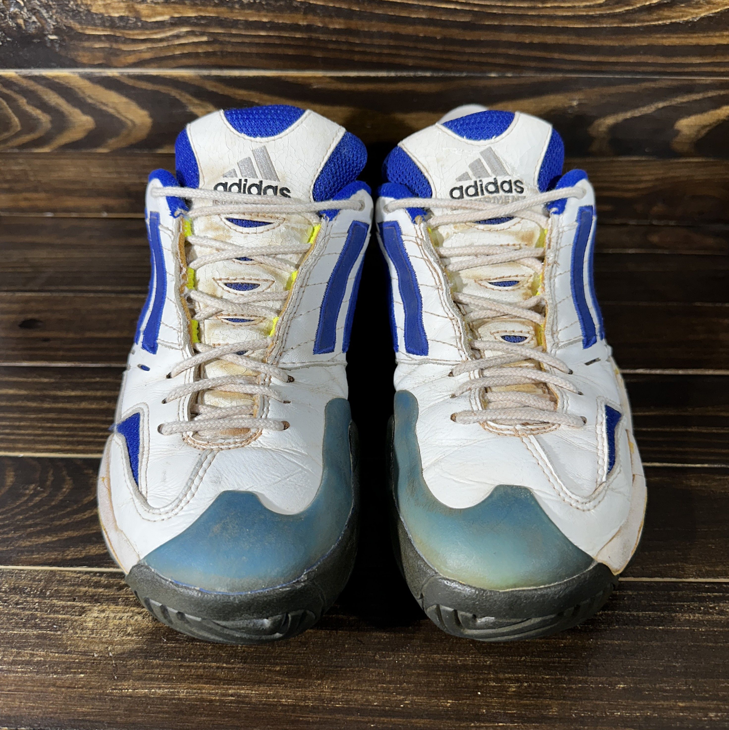 Adidas Vintage Adidas Crazy 1998 adiPrene adiWear Sneakers VeryRare Size US 9.5 / EU 42-43 - 22 Thumbnail