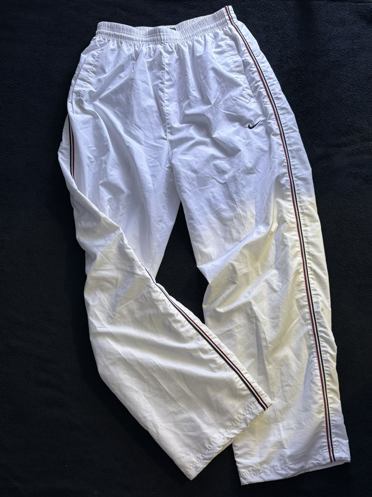 Nike Nike Track Pants Y2K Vintage White Size US 42 / EU 58 - 2 Thumbnail