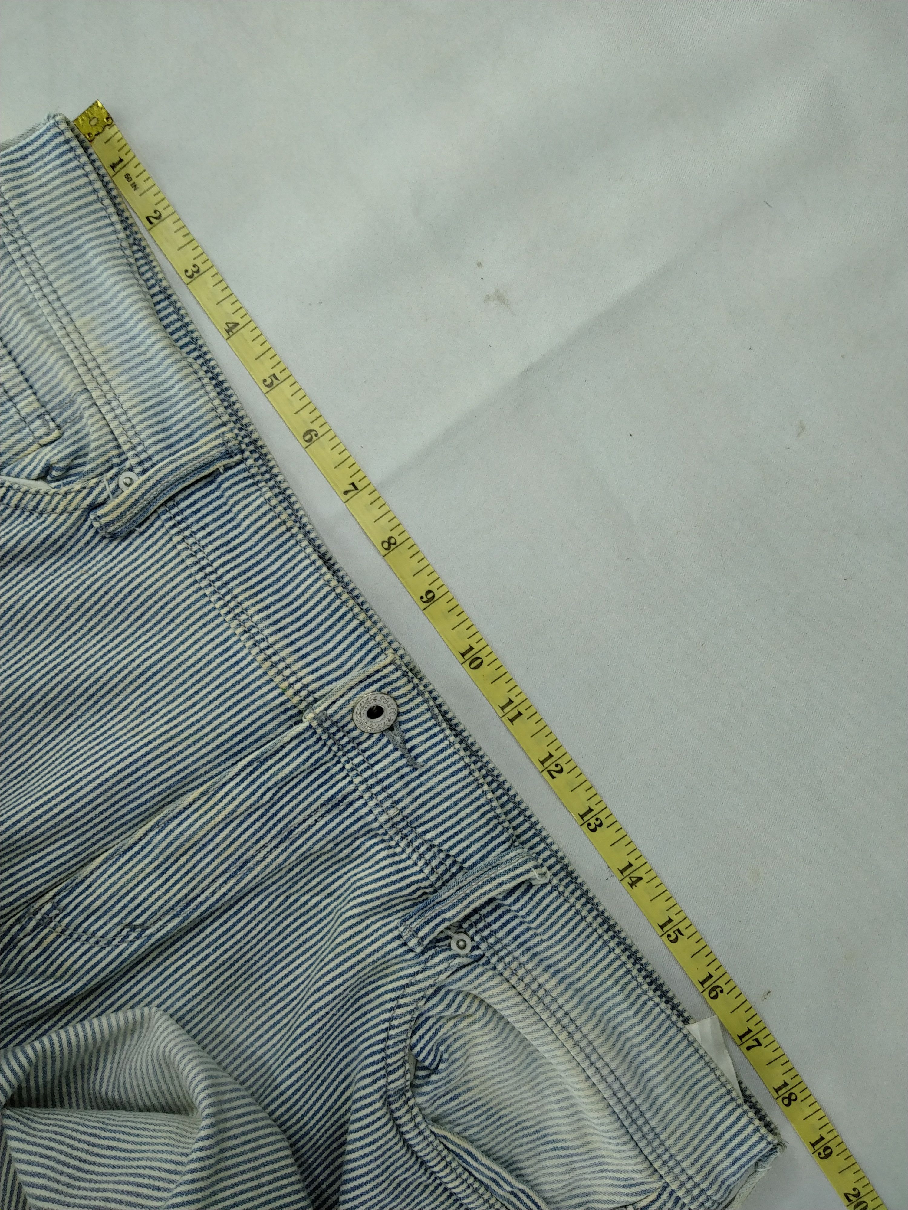 Levi's Distressed Levi's Stripes Denim 37 x 10.5 -JN071 Size US 37 - 3 Thumbnail