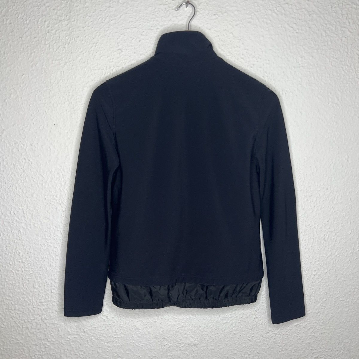 Designer × Prada Prada Nylon Light Jacket Black Logo Zip Logo Size XS / US 0-2 / IT 36-38 - 10 Thumbnail