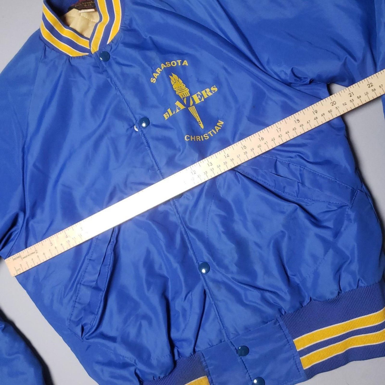 Vintage Pla Jac by Dunbrooke varsity jacket Mens Small Size US S / EU 44-46 / 1 - 6 Thumbnail