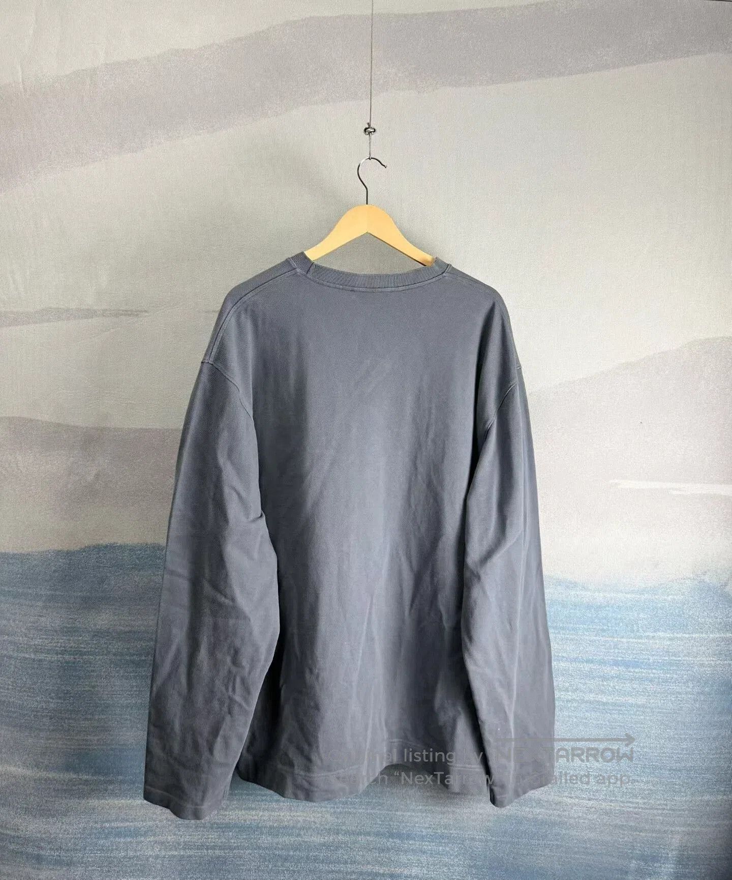 Acne Studios acne studios gray long sleeve sweatshirt XXL. Size US XXL / EU 58 / 5 - 3 Thumbnail
