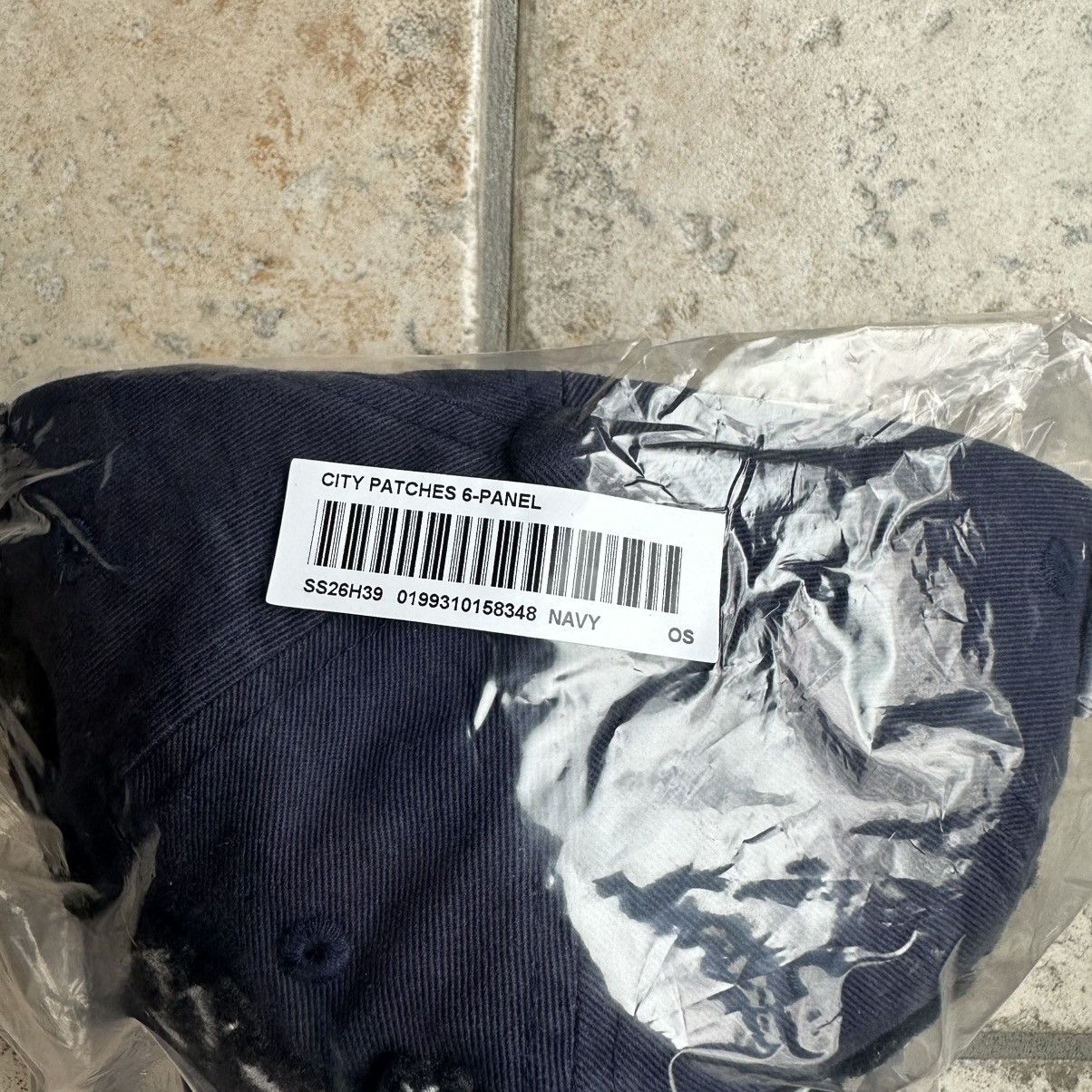 Supreme Supreme City Patches 6-Panel (SS26) Navy Size ONE SIZE - 2 Thumbnail