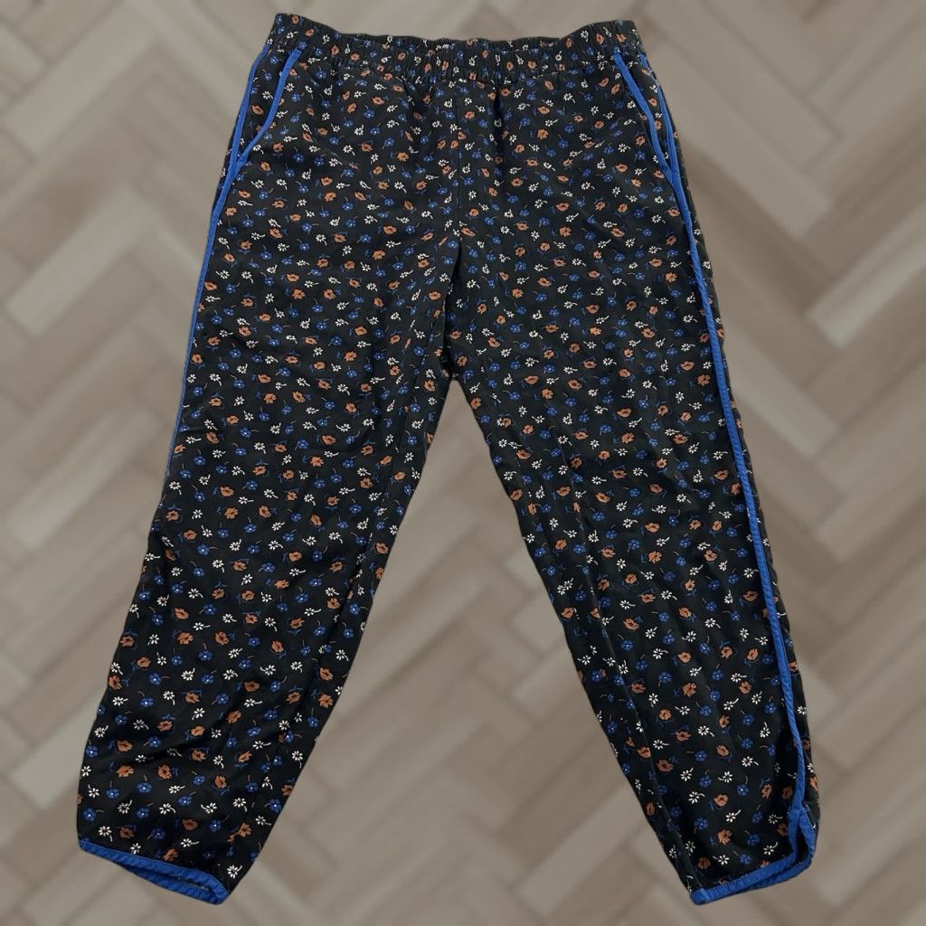 Madewell Madewell Black Medium Women's Prairie Posies Track Trousers Pants Size 32" / US 10 / IT 46 - 1 Thumbnail
