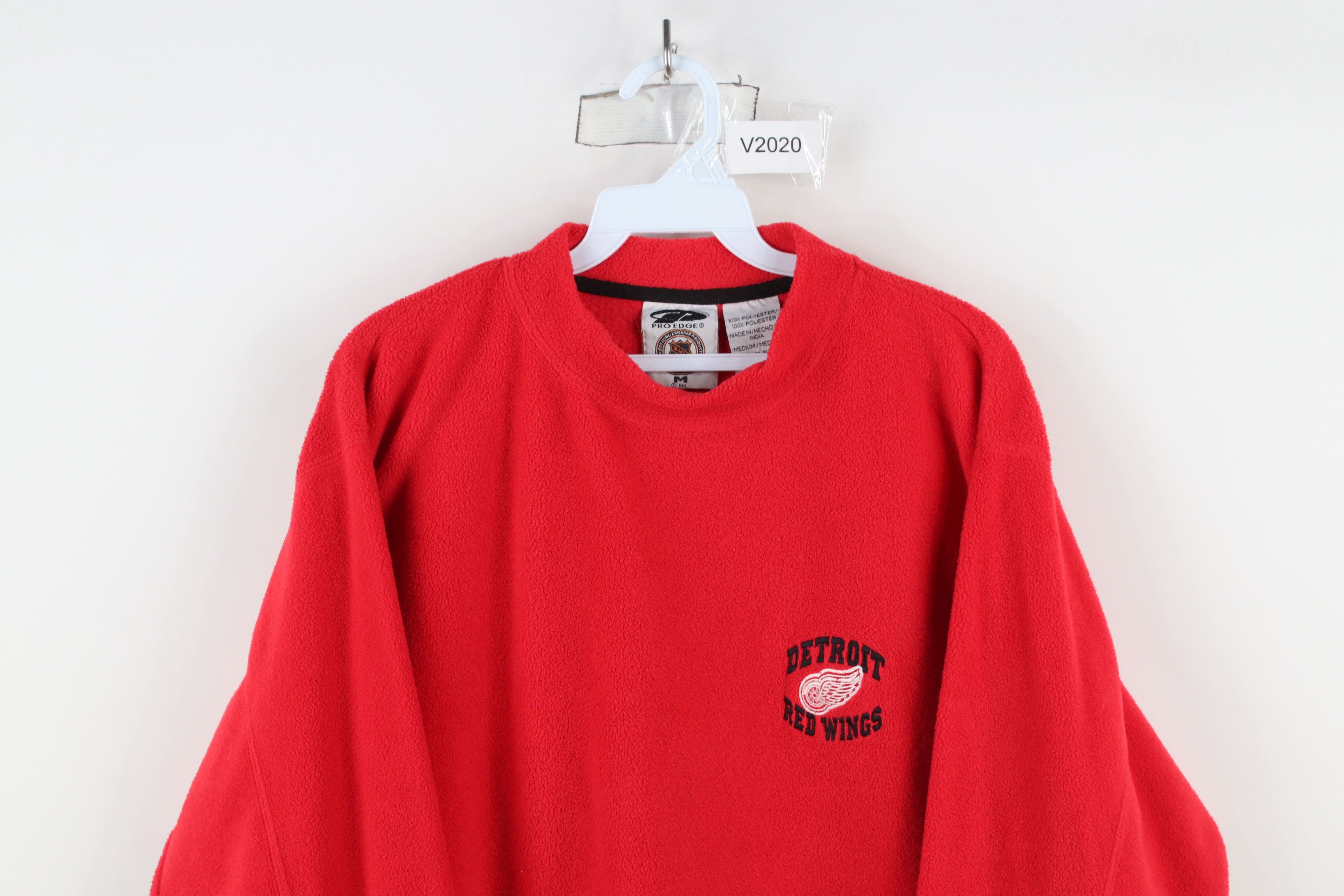 Vintage Vintage 90s Spell Detroit Red Wings Hockey Fleece Sweater Size US M / EU 48-50 / 2 - 2 Thumbnail