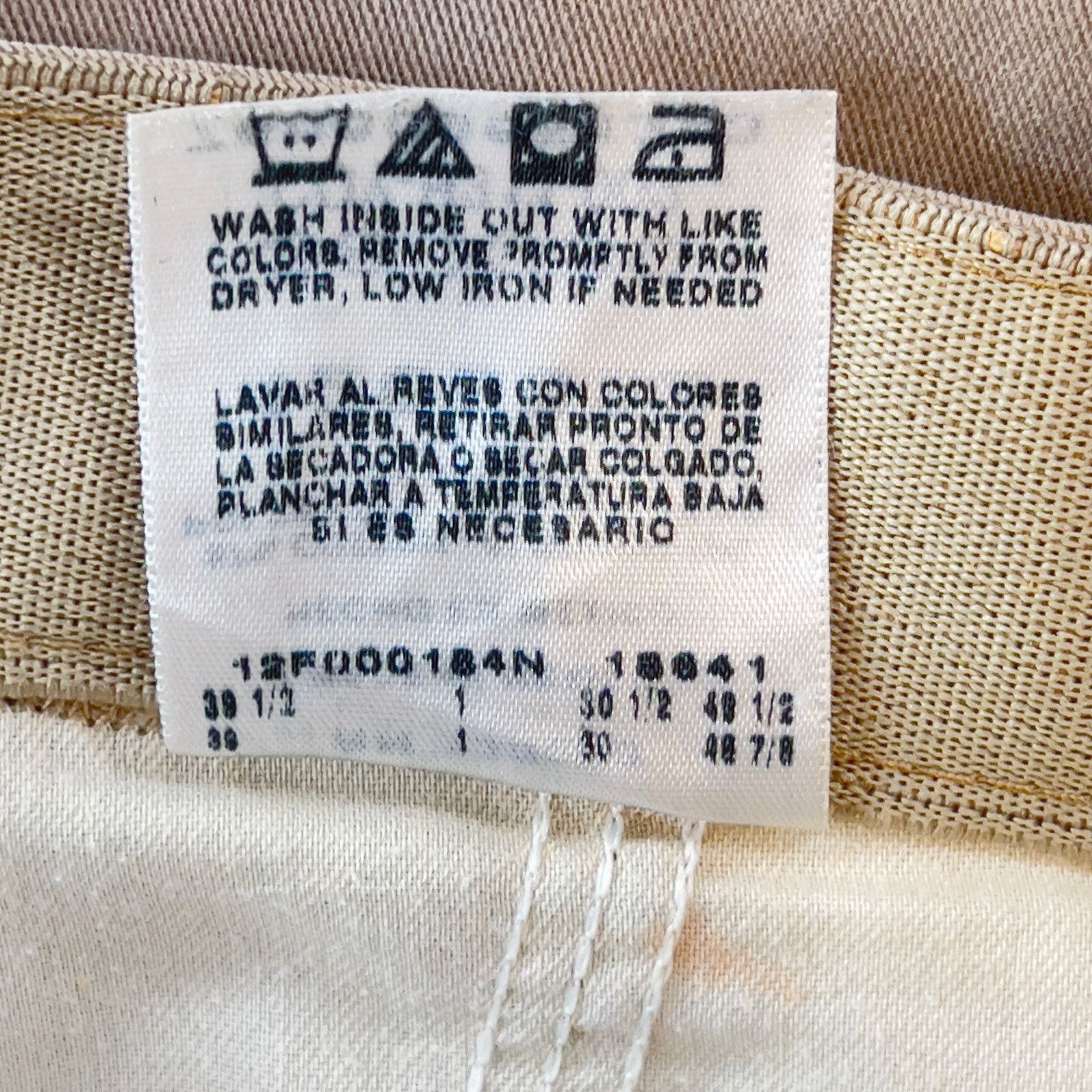 Lee Lee Custom Fit Collection Chinos Men's W38 X L30 Khaki Size US 38 / EU 54 - 9 Thumbnail