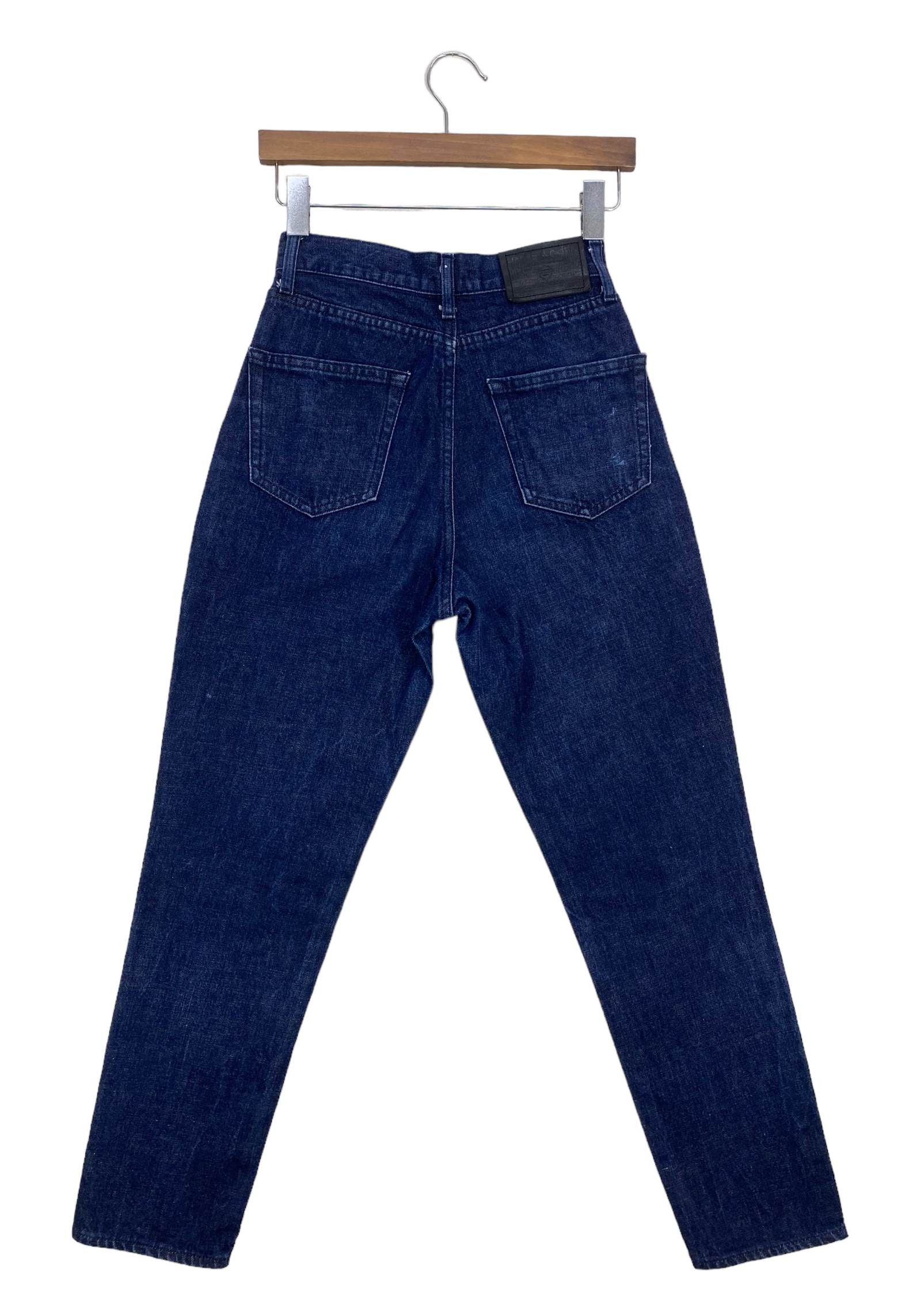 MOUSSY Vintage Moussy Cropped Skinny Jeans - Workwear Denim Pants Size 25" / US 0 / IT 36 - 1 Thumbnail