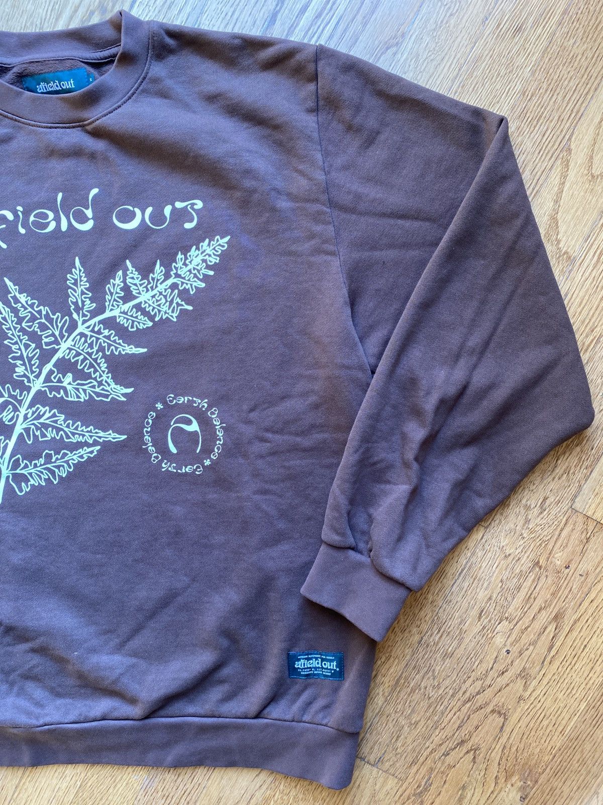 Afield Out Afield Out Brown Fern Crewneck Size US M / EU 48-50 / 2 - 4 Thumbnail