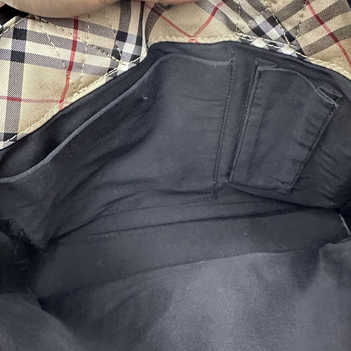 Burberry ‼️YES‼️AUTHENTIC BURBERRY BLUE LABEL NOVA CHECK CARRY TOTE BAG Size ONE SIZE - 10 Thumbnail