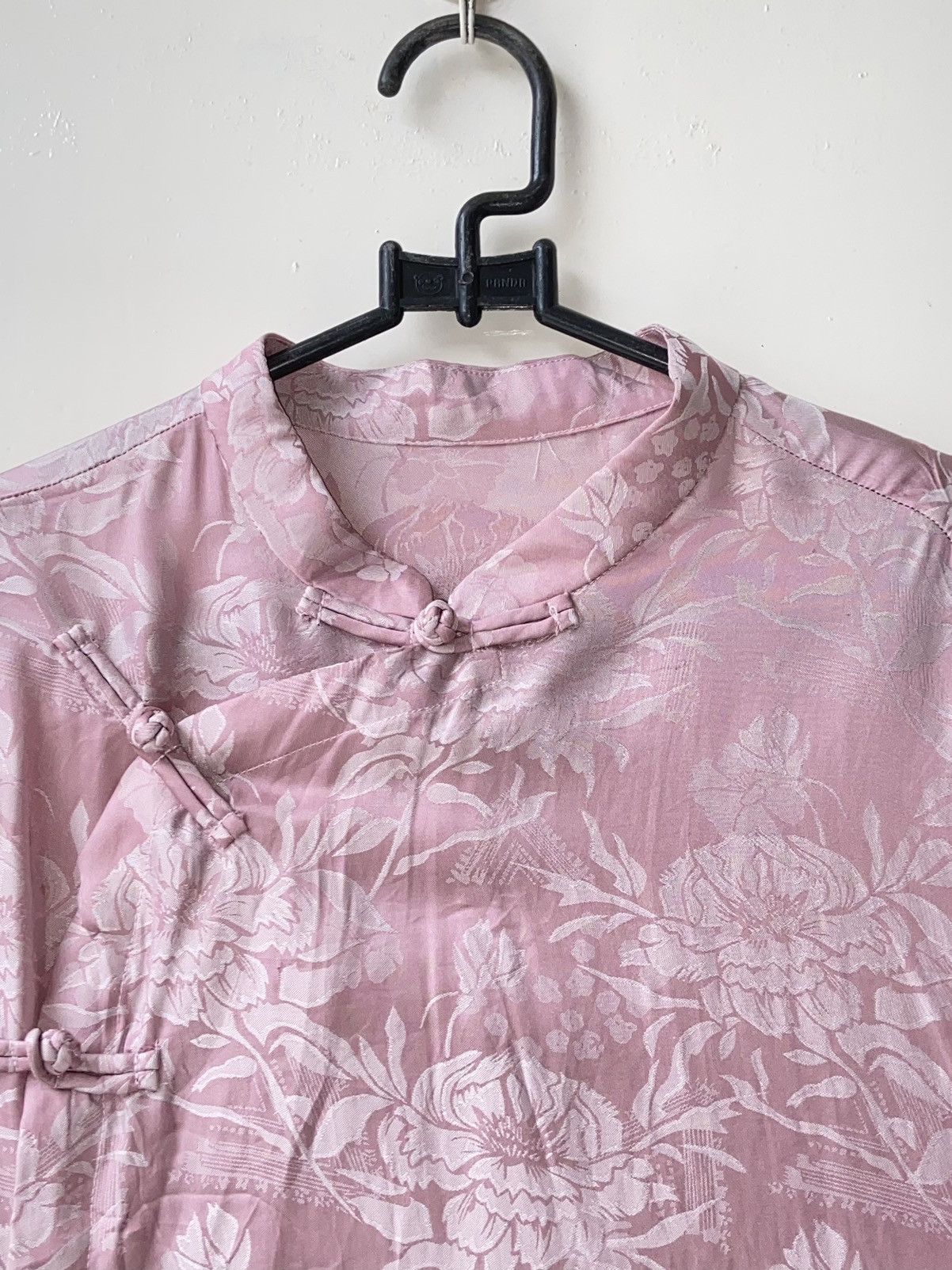 Designer × Japanese Brand Japanese Brand Chinese Traditional Pink Blouse Size L / US 10 / IT 46 - 11 Thumbnail
