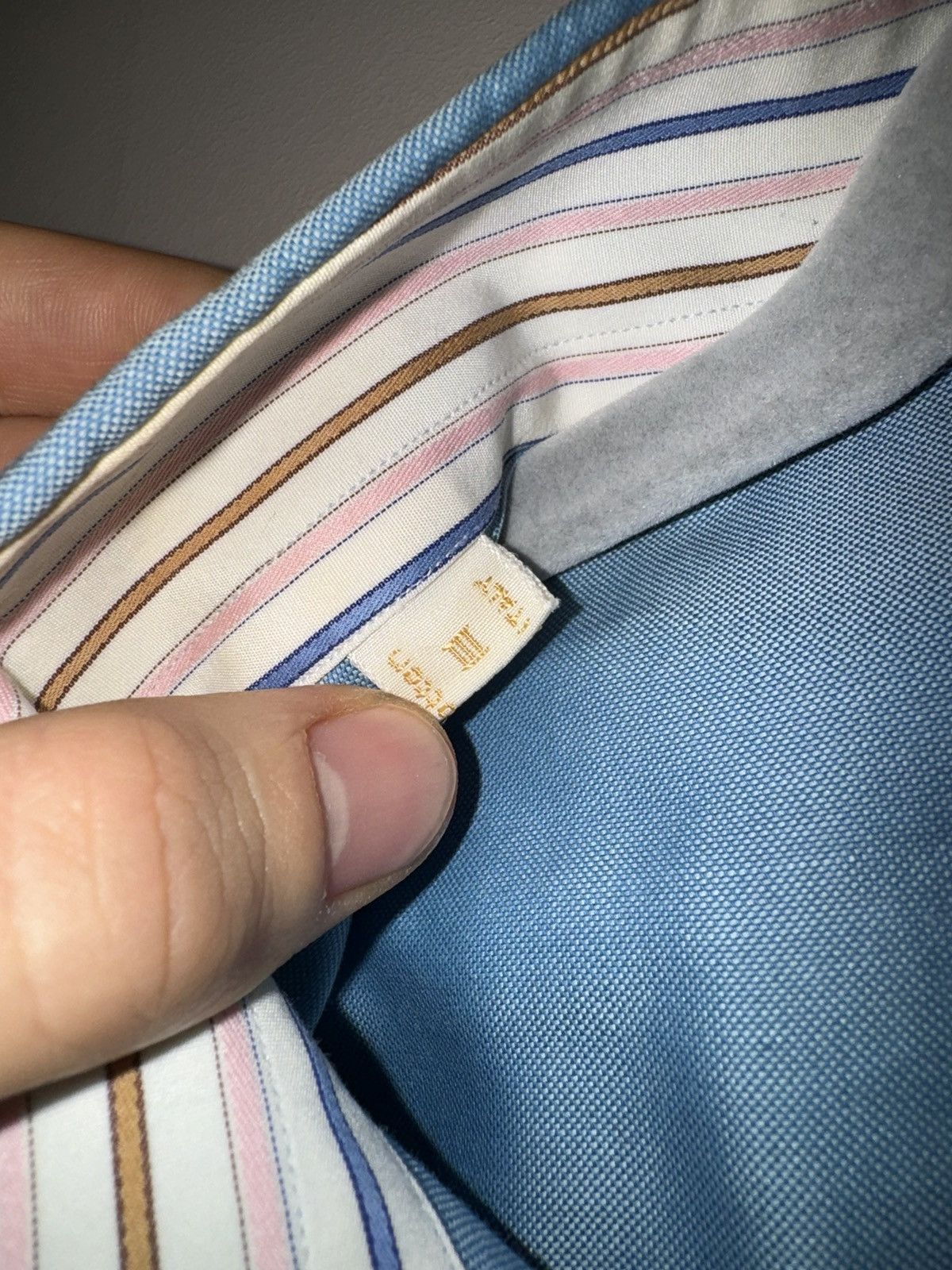 Brioni Brioni shirt button up blue luxury Size US M / EU 48-50 / 2 - 4 Thumbnail