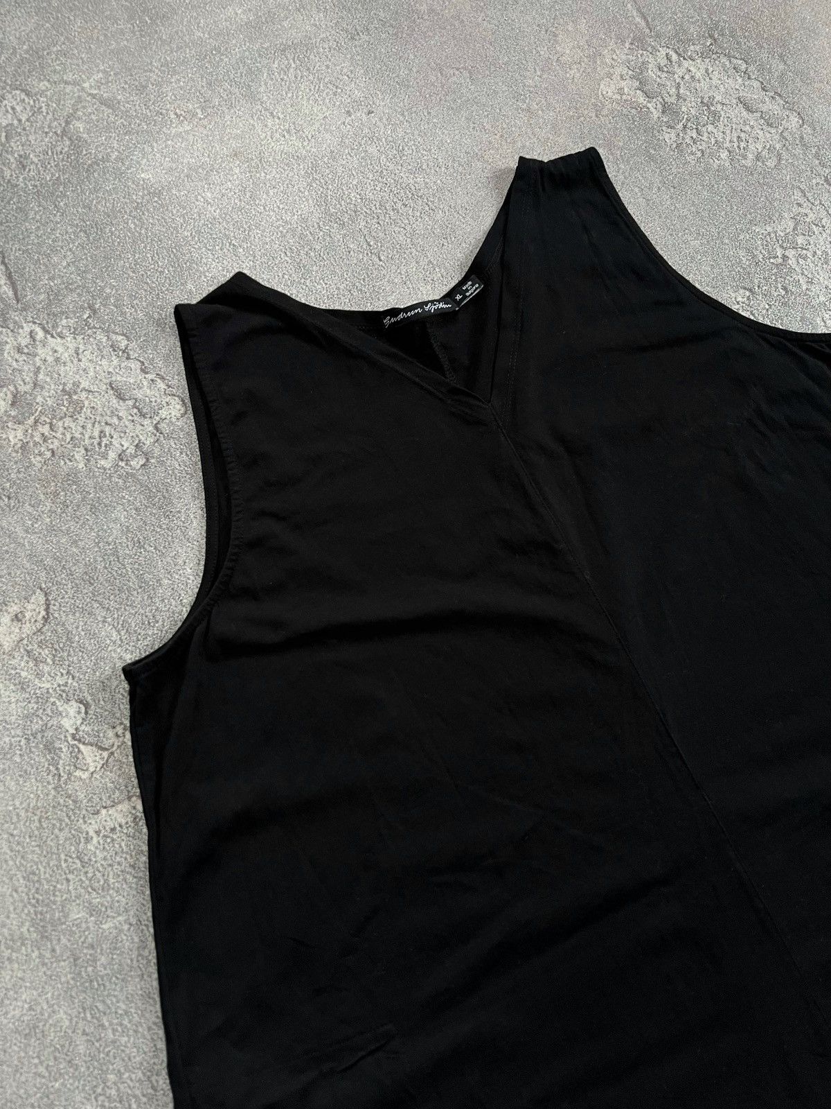 Gudrun Sjoden Gudrun Sjoden Tank Midi Dress V Neck Sz XL Sleeveless Sjöden Size XL / US 12-14 / IT 48-50 - 4 Thumbnail